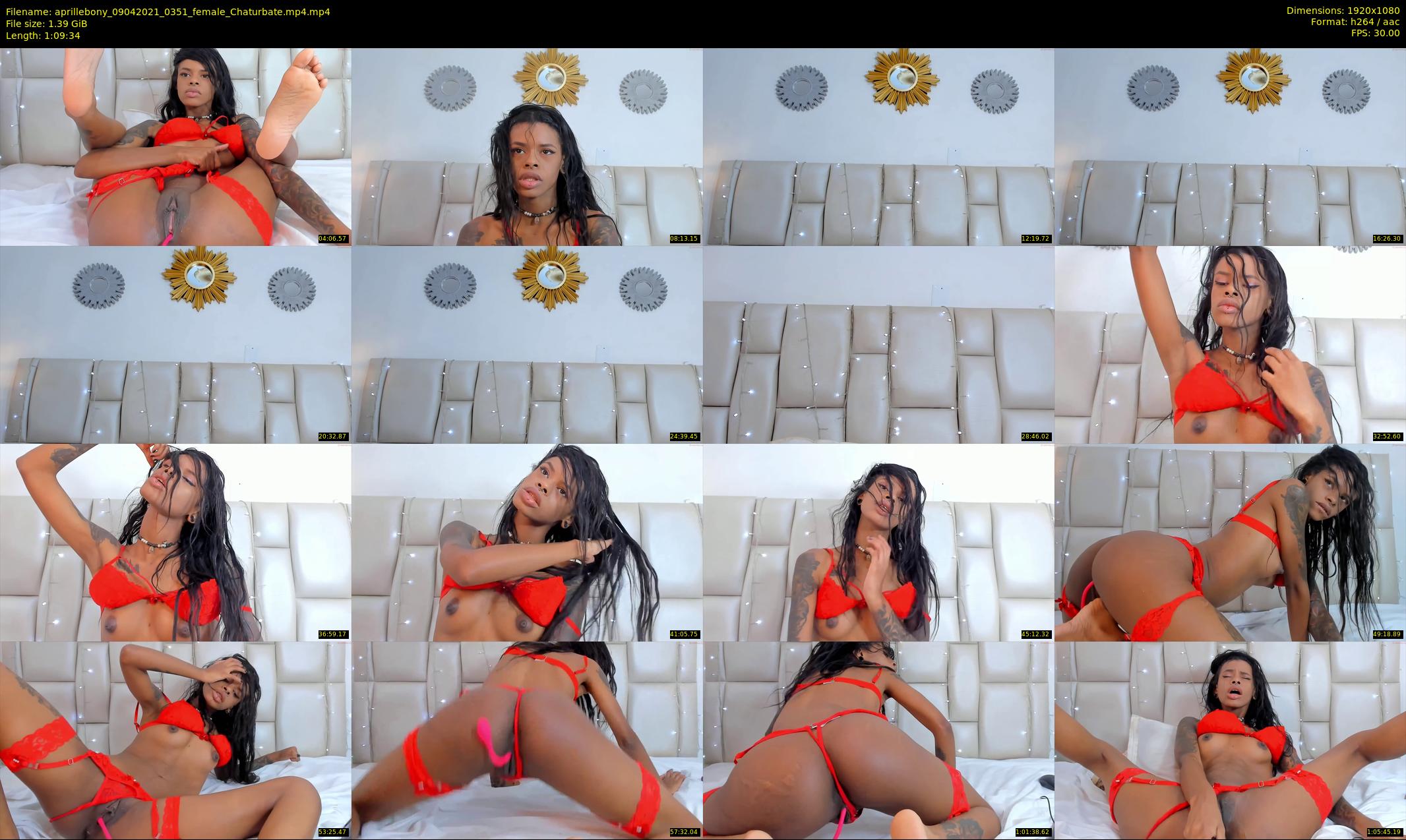 aprillebony — 70 minute Chaturbate female cam show recording, 1080p, Apr 9, 2021