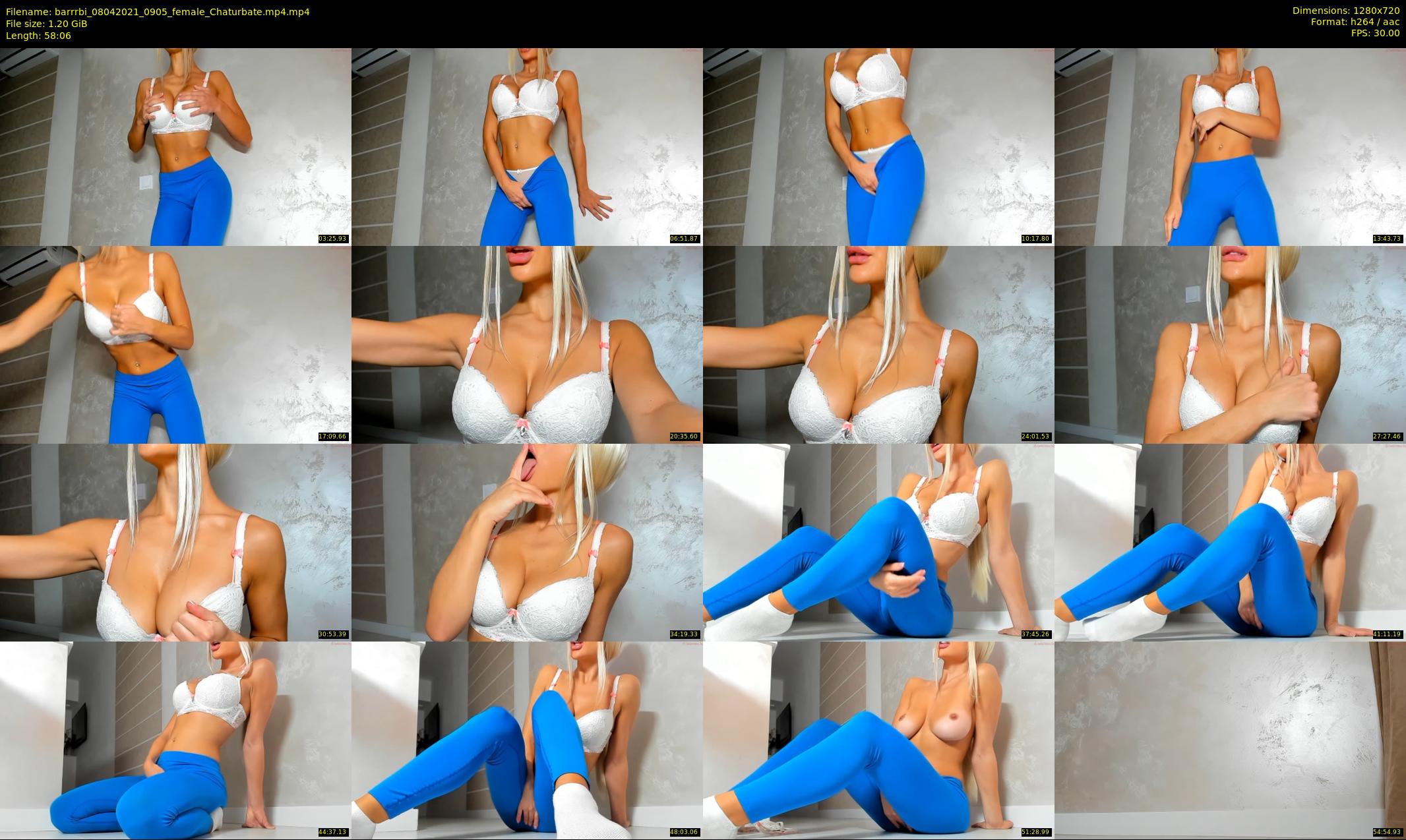 barrrbi — 59 minute Chaturbate female cam show recording, 720p, Apr 8, 2021