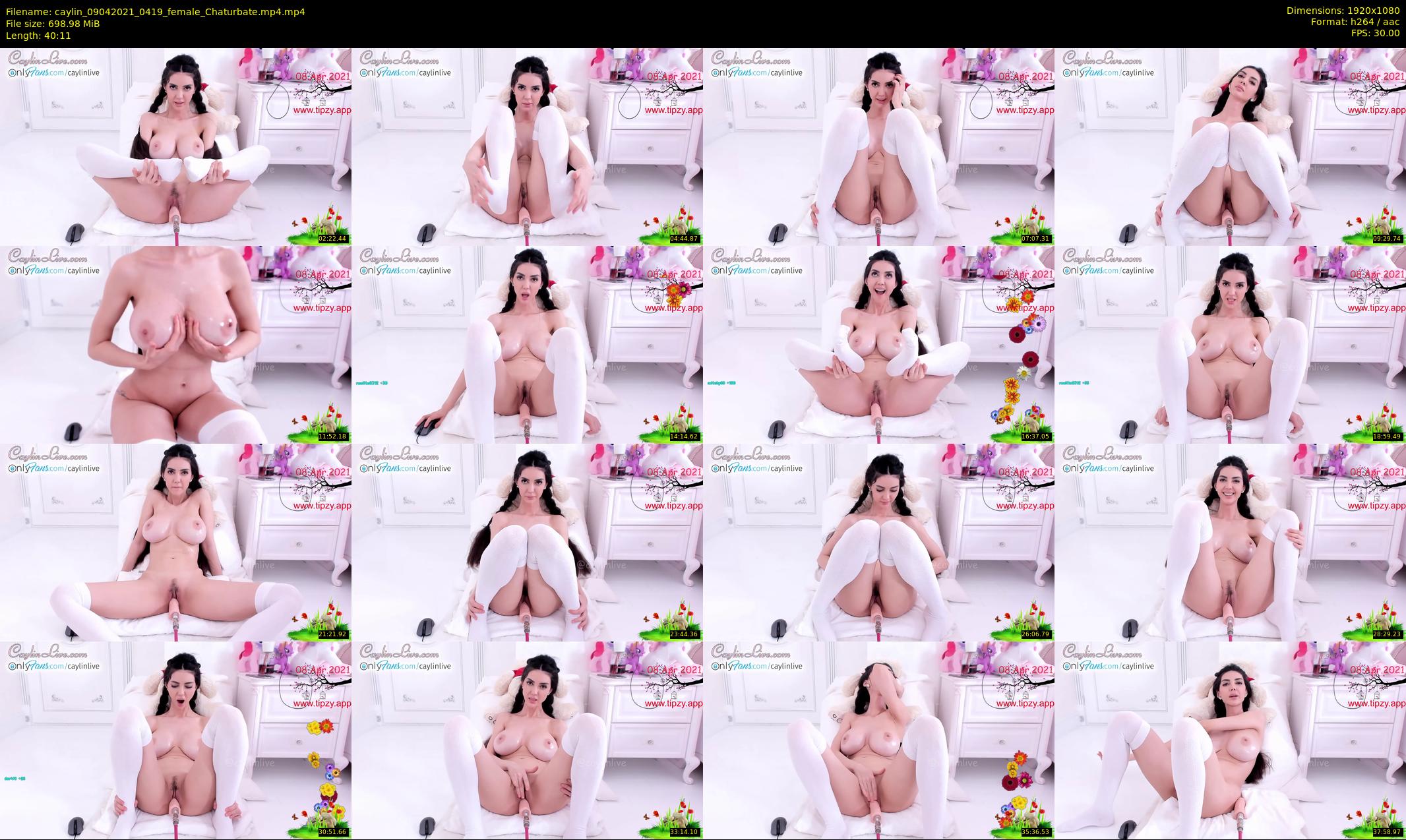 caylin — 41 minute Chaturbate female cam show recording, 1080p, Apr 9, 2021
