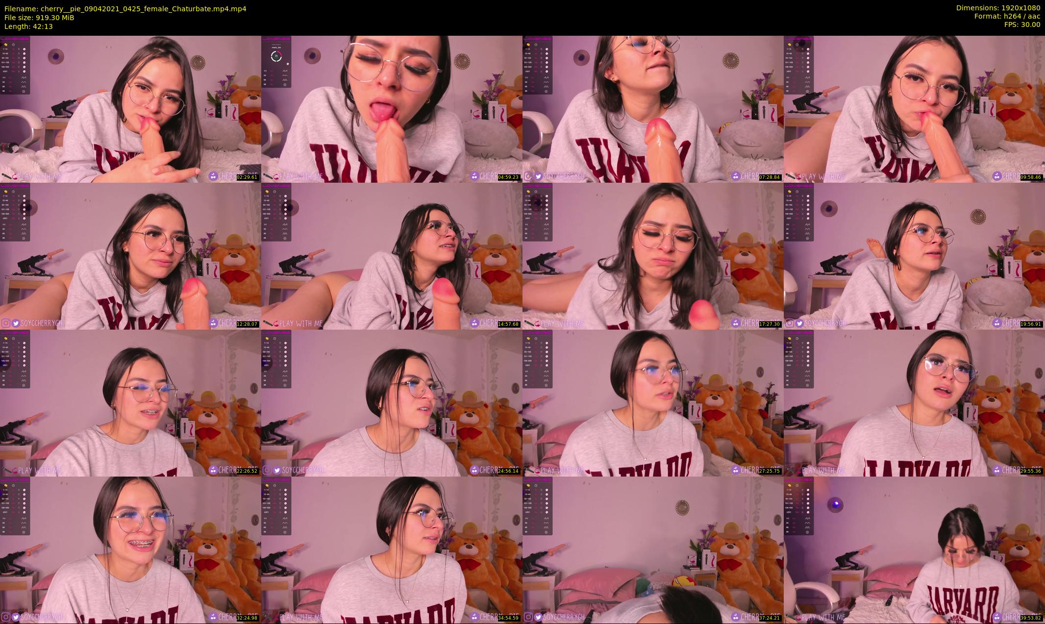 cherry__pie — 43 minute Chaturbate female cam show recording, 1080p, Apr 9, 2021