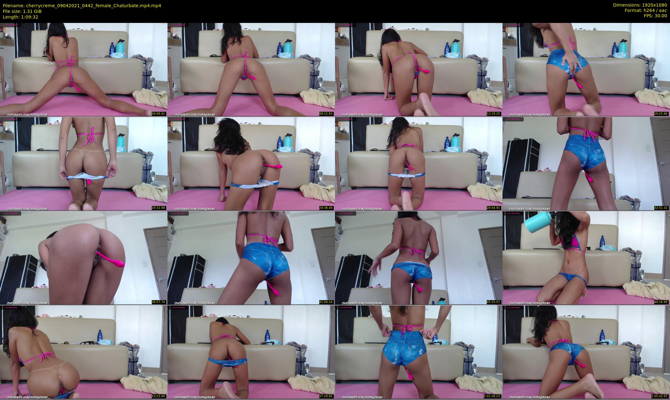 cherrycreme — 70 minute Chaturbate female cam show recording, 1080p, Apr 9, 2021