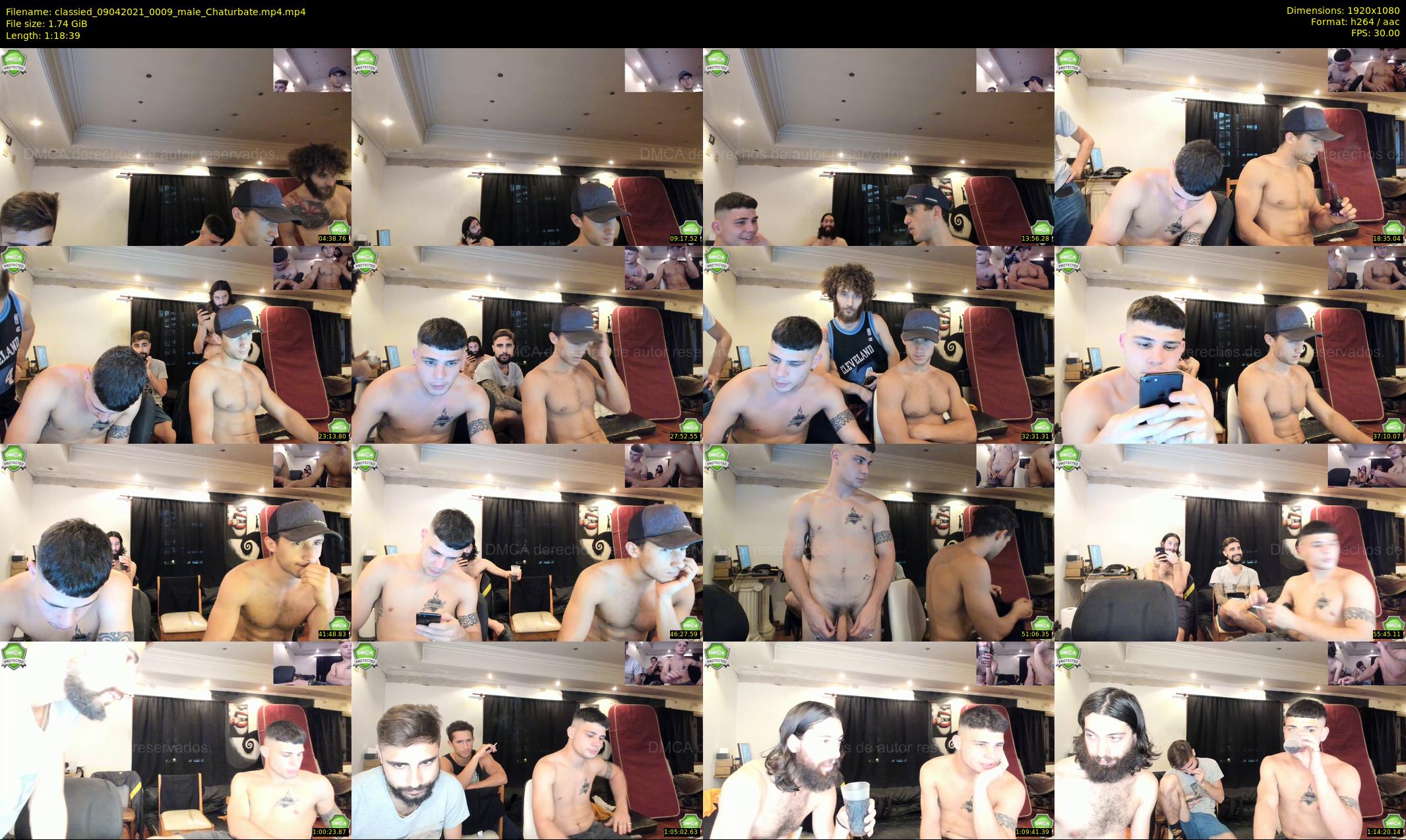 classied — 79 minute Chaturbate male cam show recording, 1080p, Apr 9, 2021