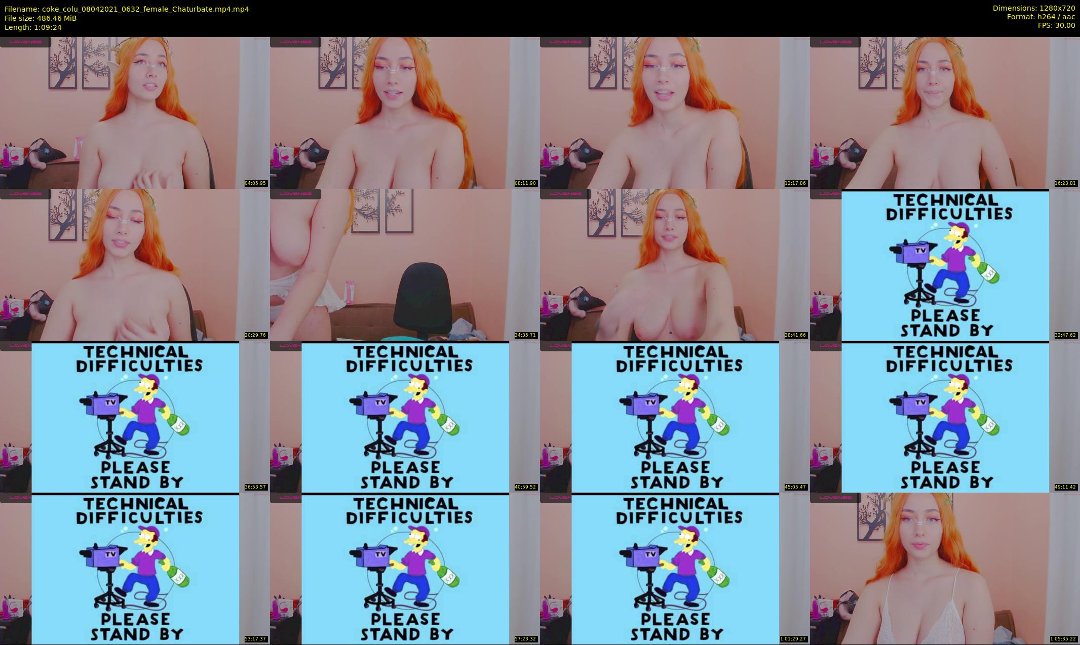 coke_colu — 70 minute Chaturbate female cam show recording, 720p, Apr 8, 2021