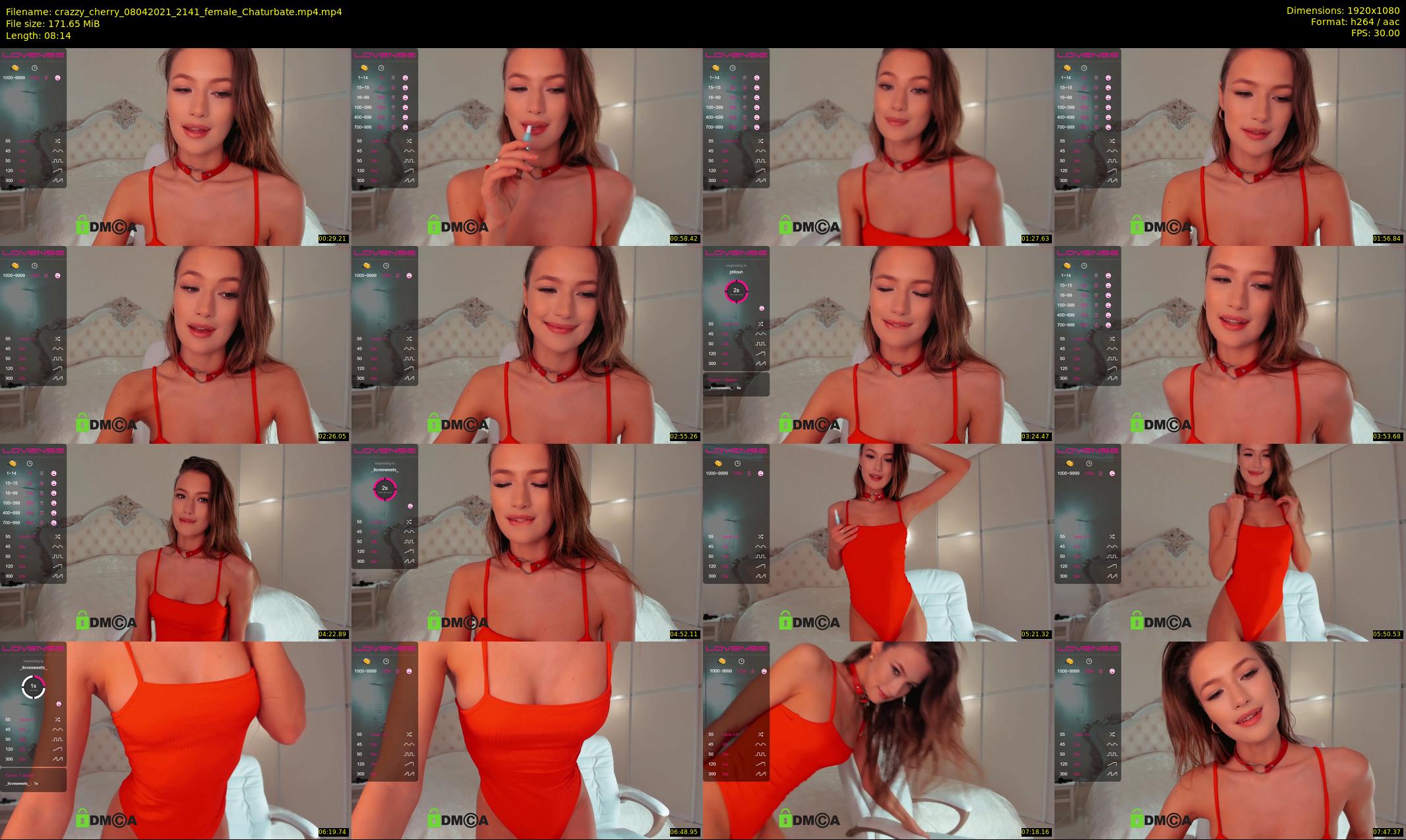 crazzy_cherry — 9 minute Chaturbate female cam show recording, 1080p, Apr 8, 2021