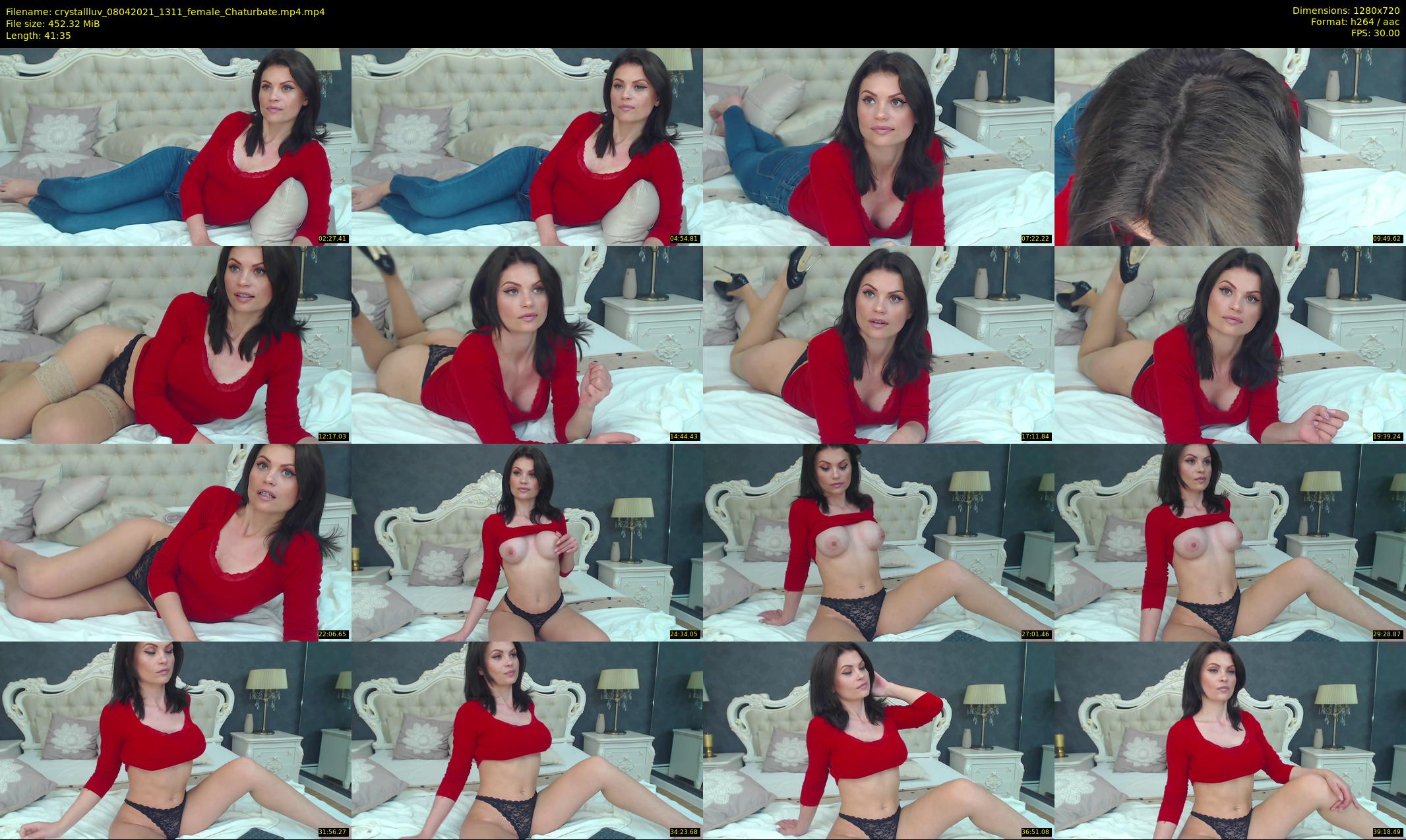 crystallluv — 42 minute Chaturbate female cam show recording, 720p, Apr 8, 2021
