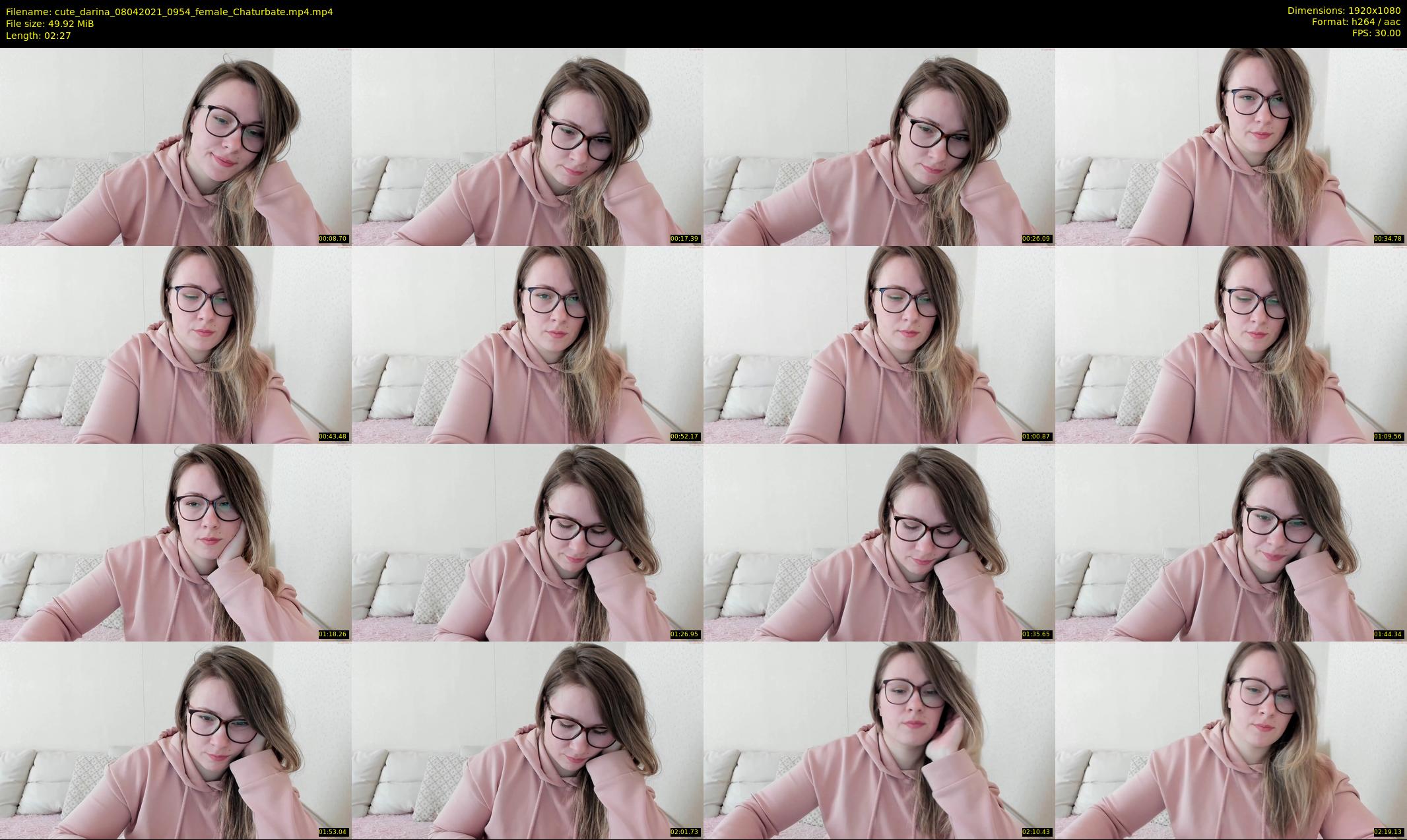 cute_darina — 3 minute Chaturbate female cam show recording, 1080p, Apr 8, 2021