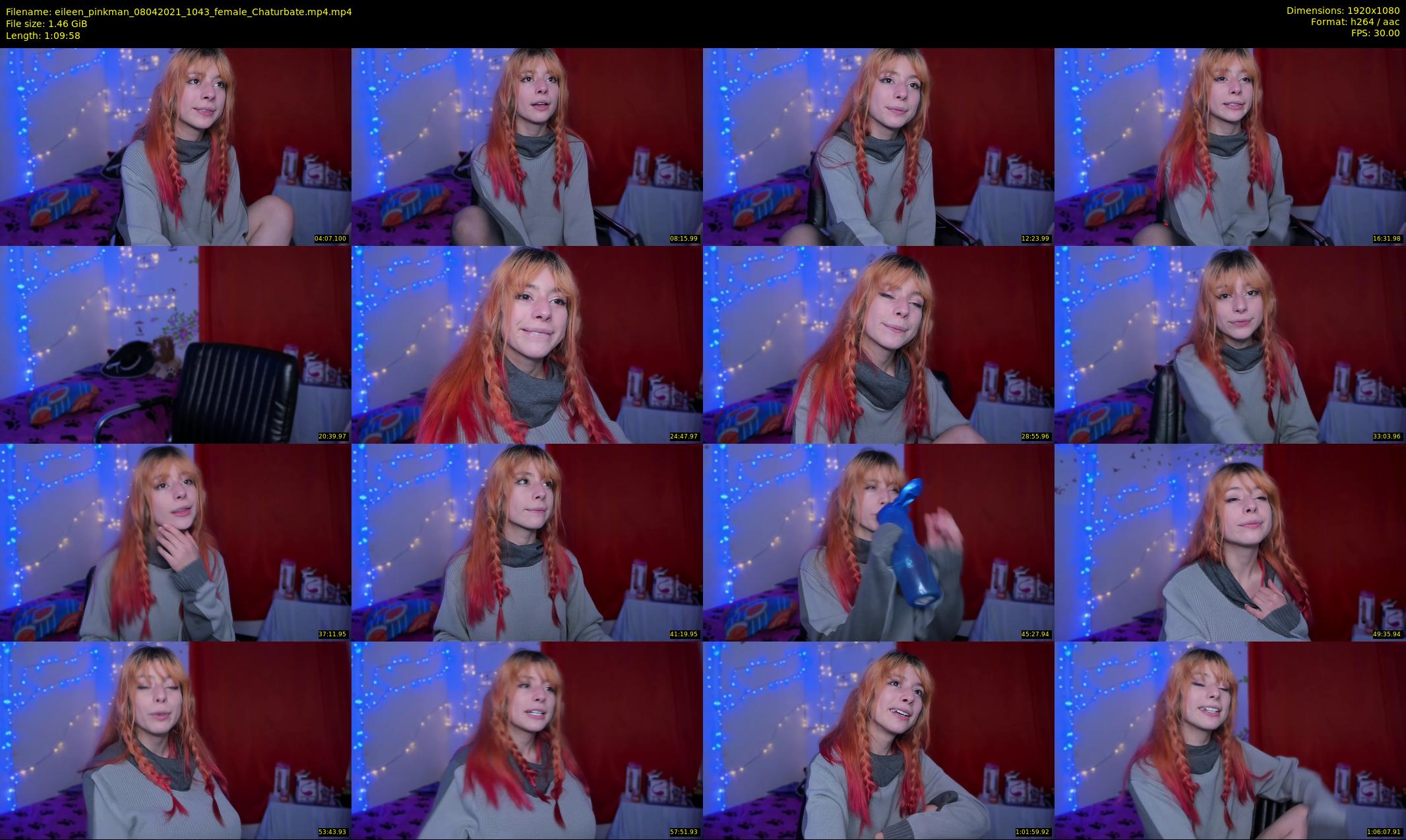 eileen_pinkman — 70 minute Chaturbate female cam show recording, 1080p, Apr 8, 2021