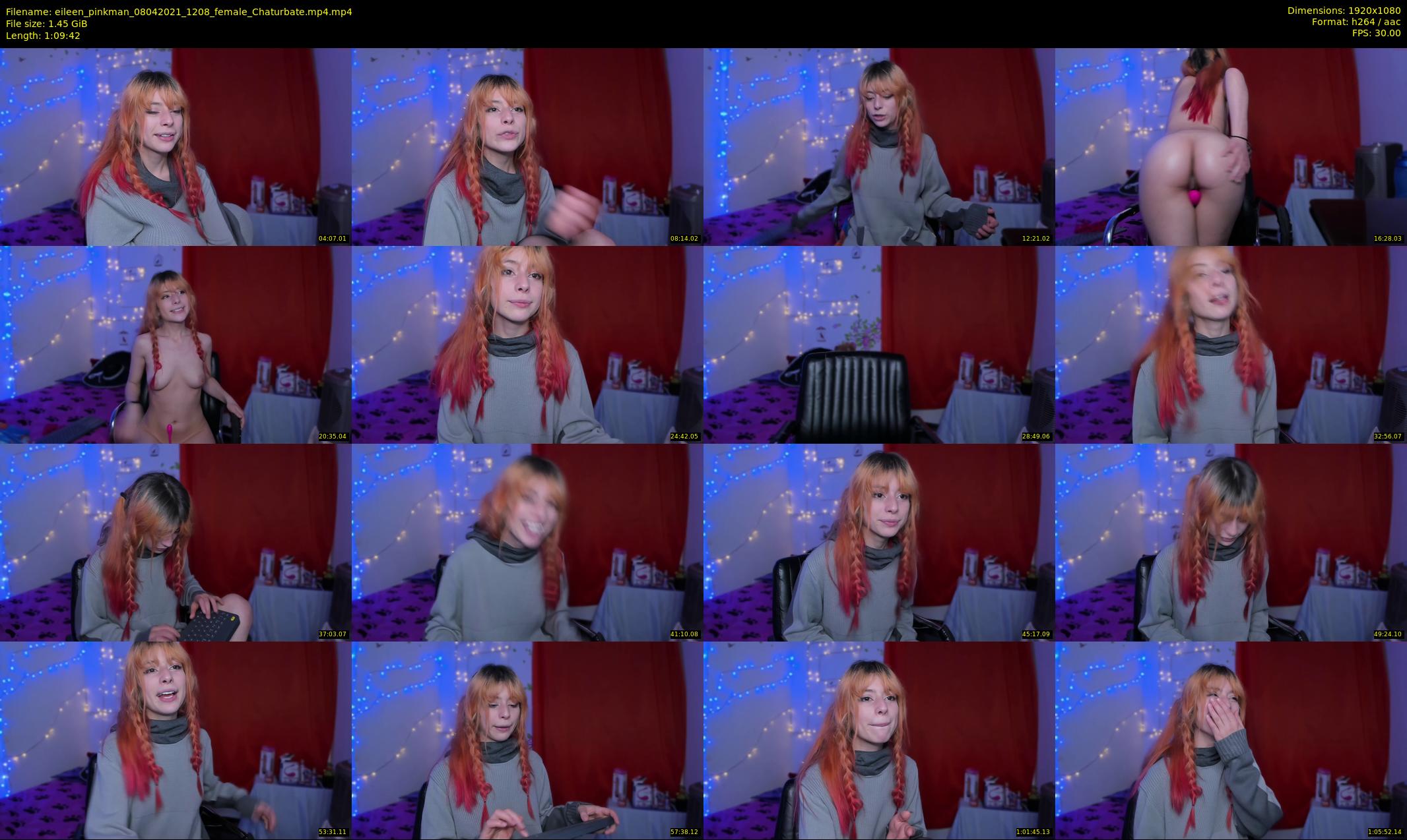 eileen_pinkman — 70 minute Chaturbate female cam show recording, 1080p, Apr 8, 2021