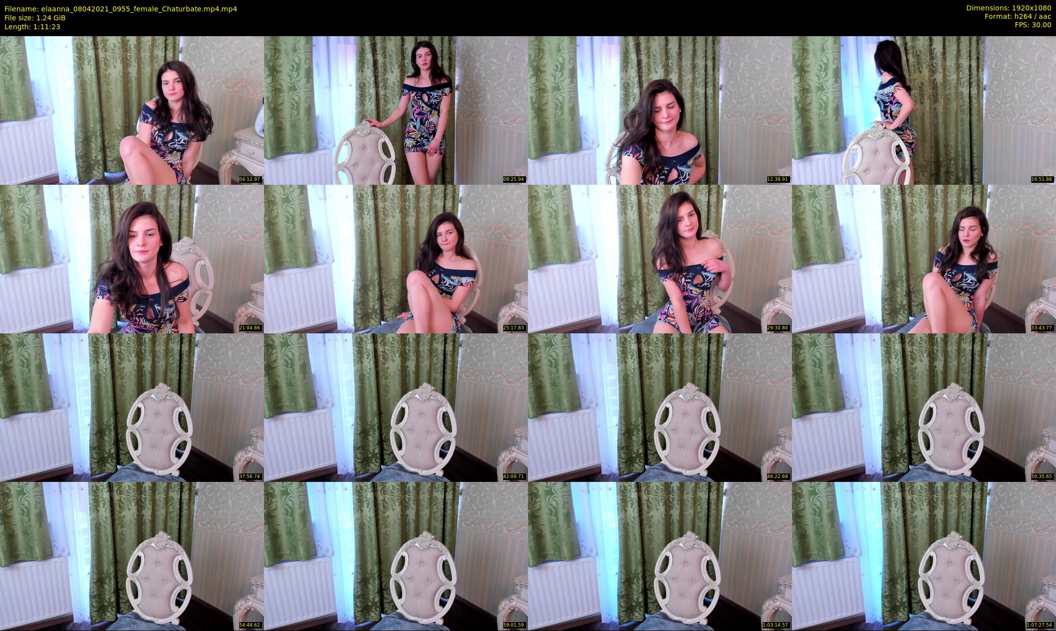 elaanna — 72 minute Chaturbate female cam show recording, 1080p, Apr 8, 2021