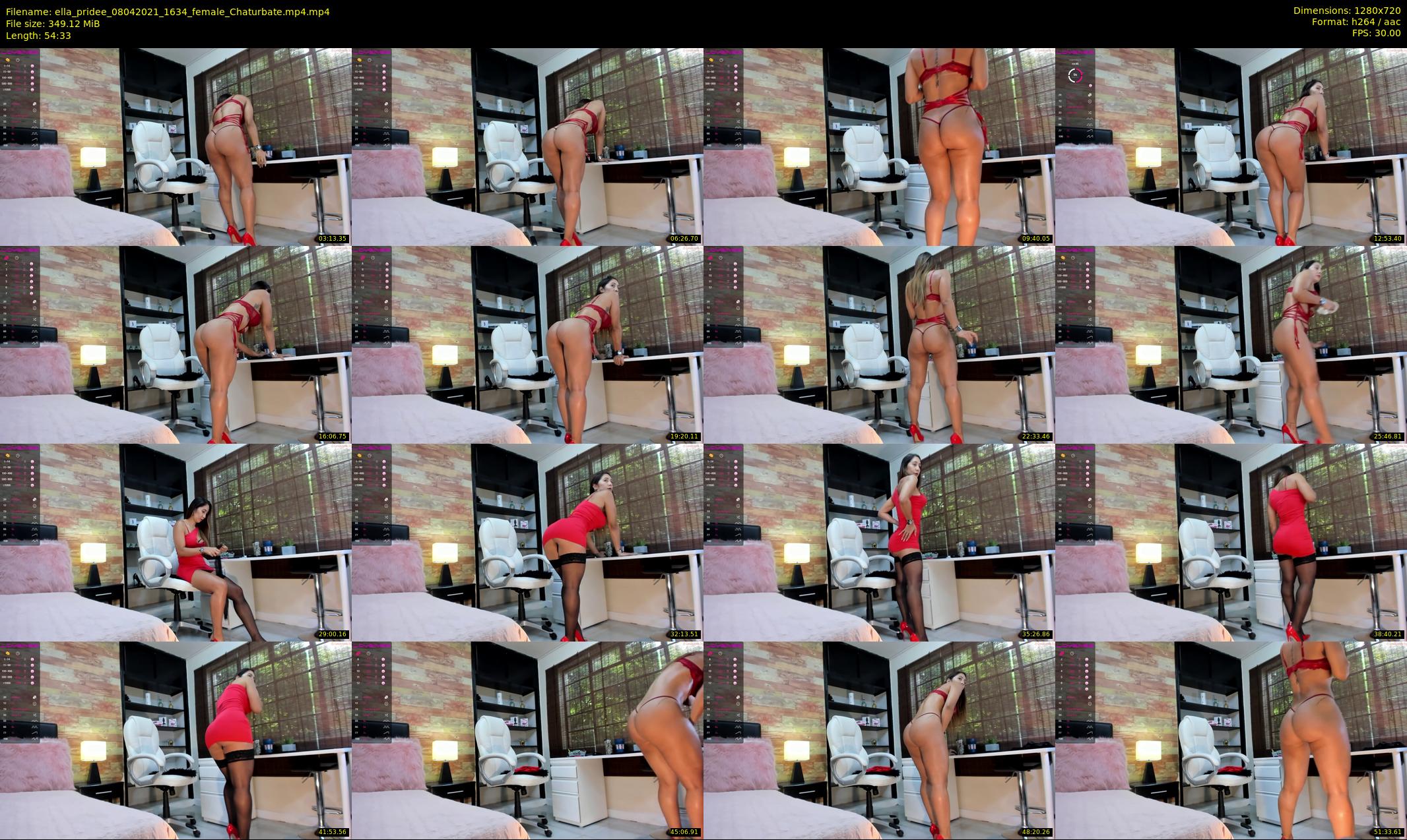 ella_pridee — 55 minute Chaturbate female cam show recording, 720p, Apr 8, 2021