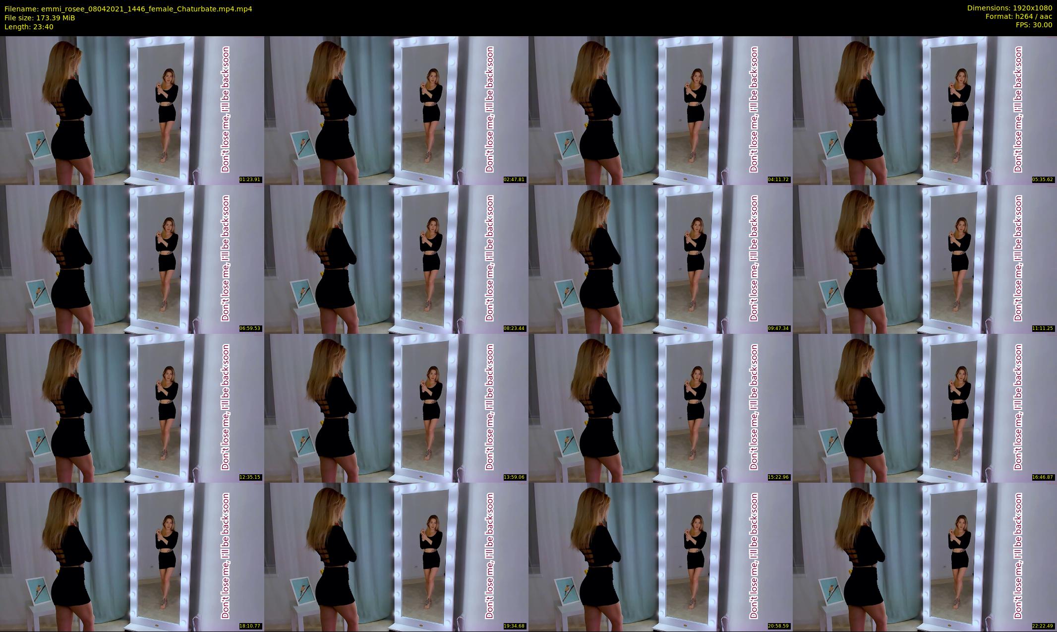emmi_rosee — 24 minute Chaturbate female cam show recording, 1080p, Apr 8, 2021