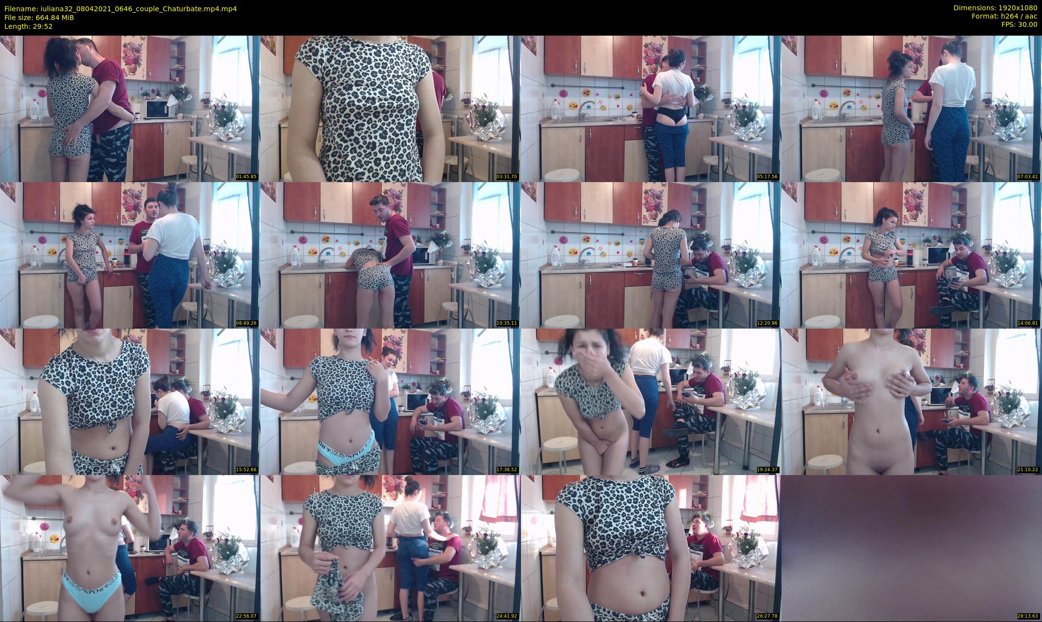 iuliana32 — 30 minute Chaturbate couple cam show recording, 1080p, Apr 8, 2021