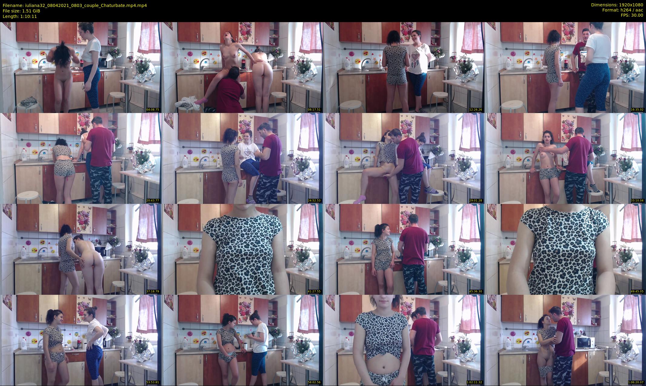 iuliana32 — 71 minute Chaturbate couple cam show recording, 1080p, Apr 8, 2021