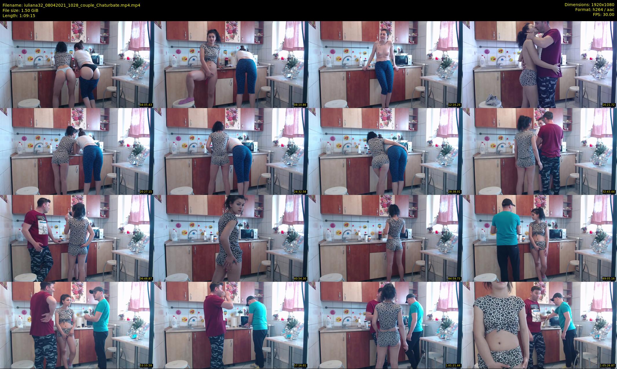 iuliana32 — 70 minute Chaturbate couple cam show recording, 1080p, Apr 8, 2021