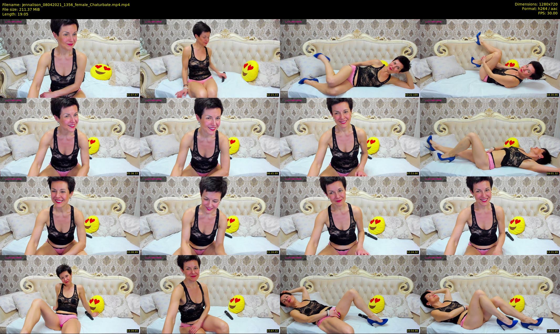 jennalison — 20 minute Chaturbate female cam show recording, 720p, Apr 8, 2021