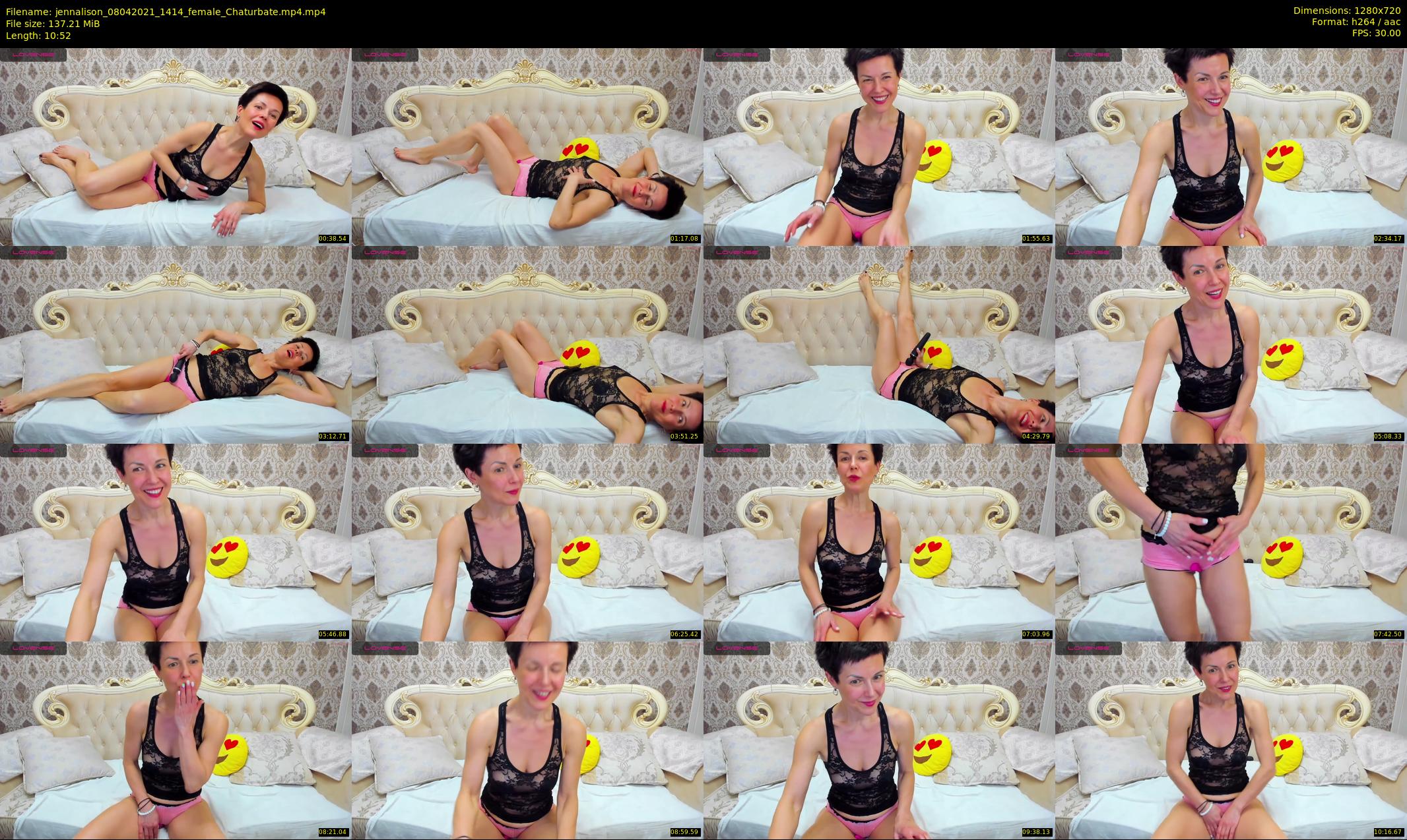 jennalison — 11 minute Chaturbate female cam show recording, 720p, Apr 8, 2021