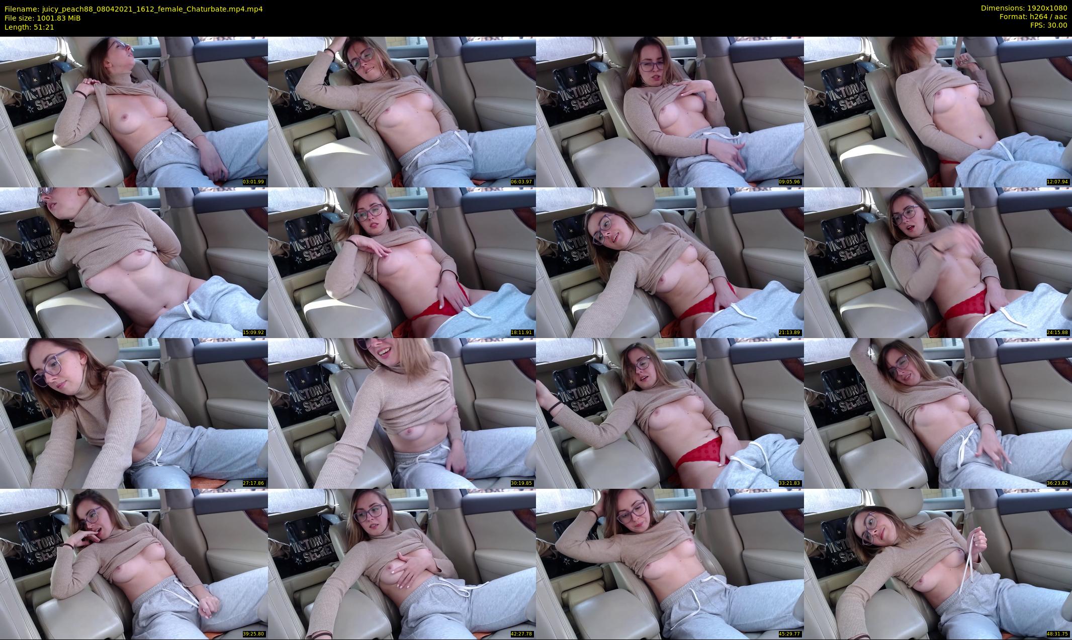 juicy_peach88 — 52 minute Chaturbate female cam show recording, 1080p, Apr 8, 2021