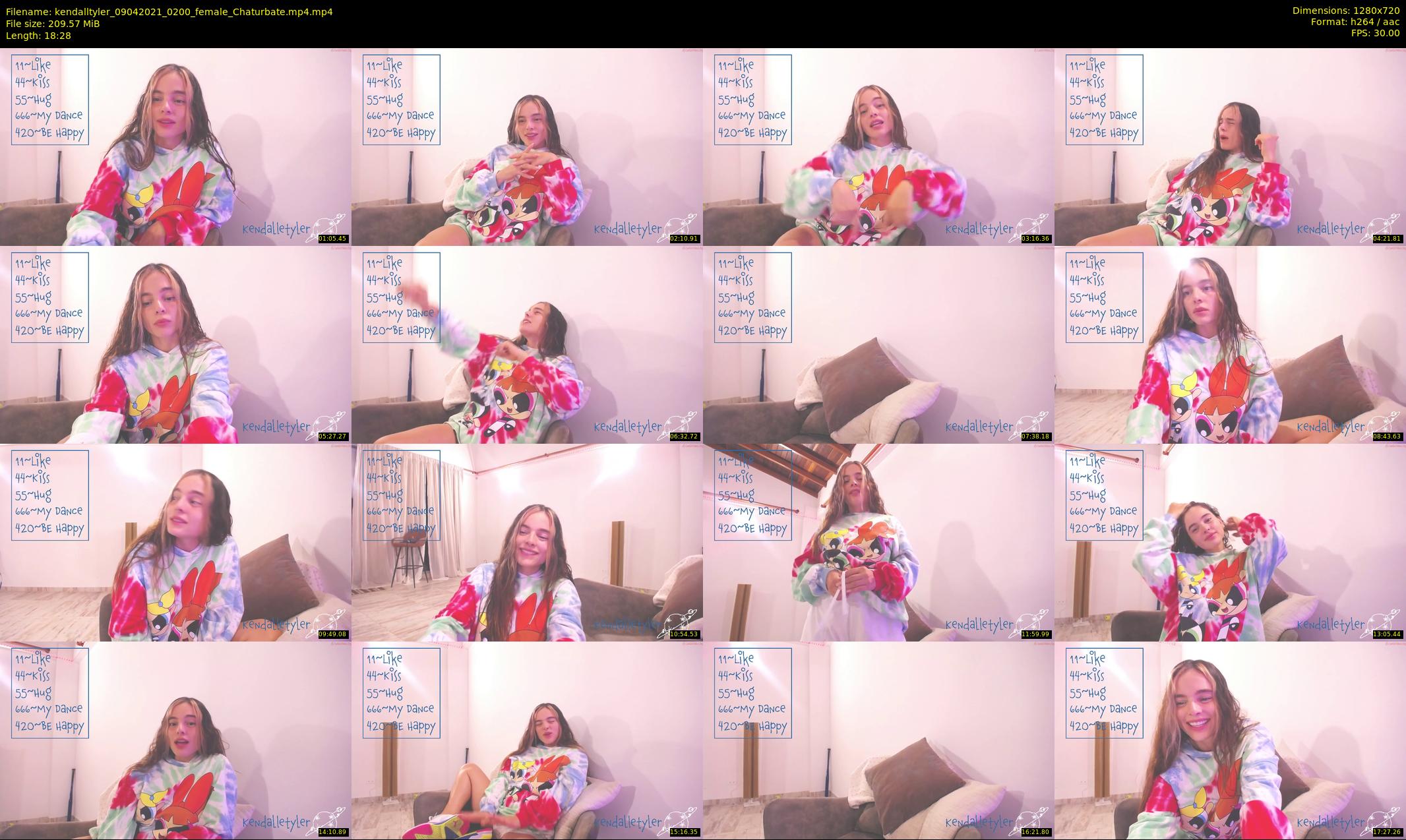 kendalltyler — 19 minute Chaturbate female cam show recording, 720p, Apr 9, 2021