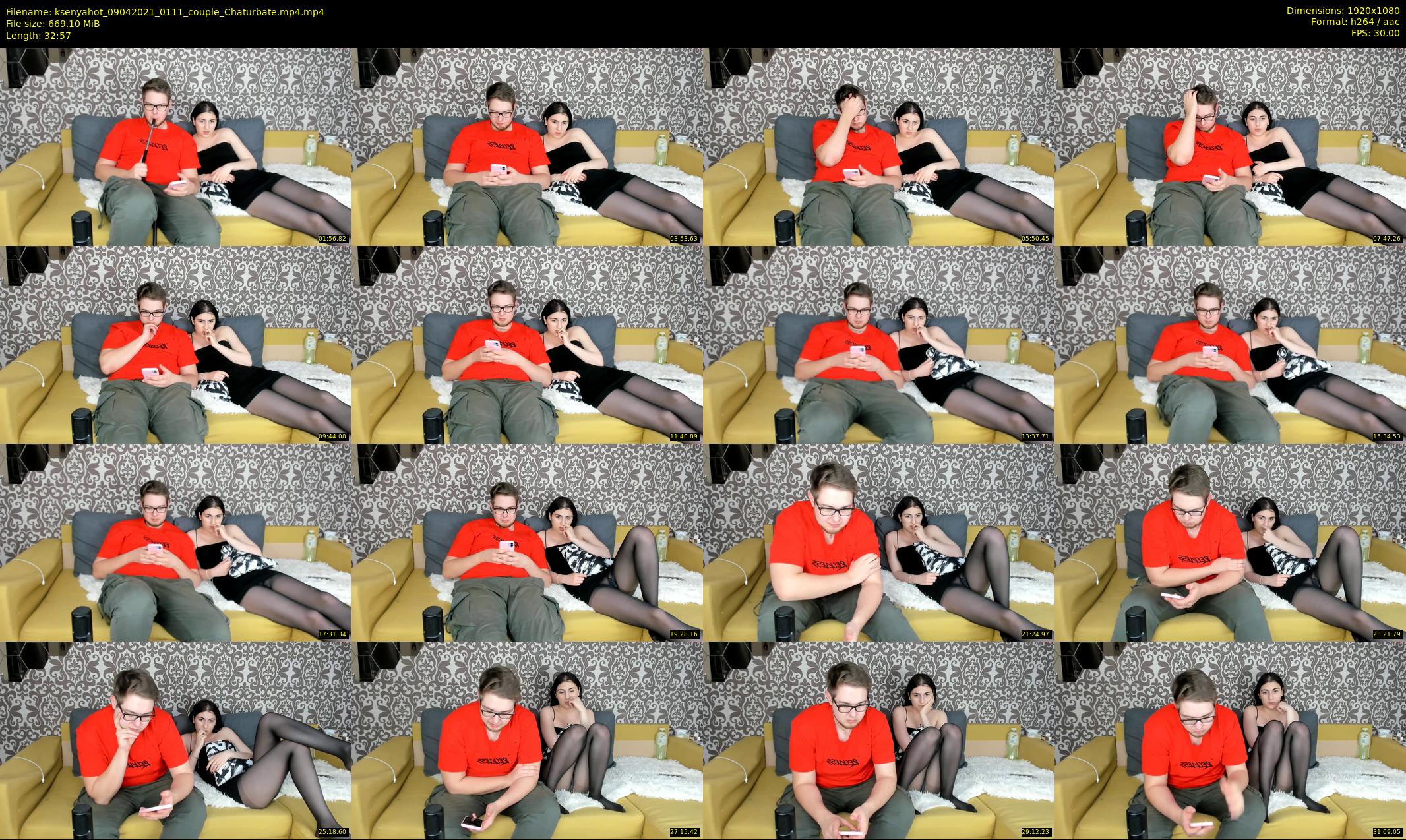 ksenyahot — 33 minute Chaturbate couple cam show recording, 1080p, Apr 9, 2021