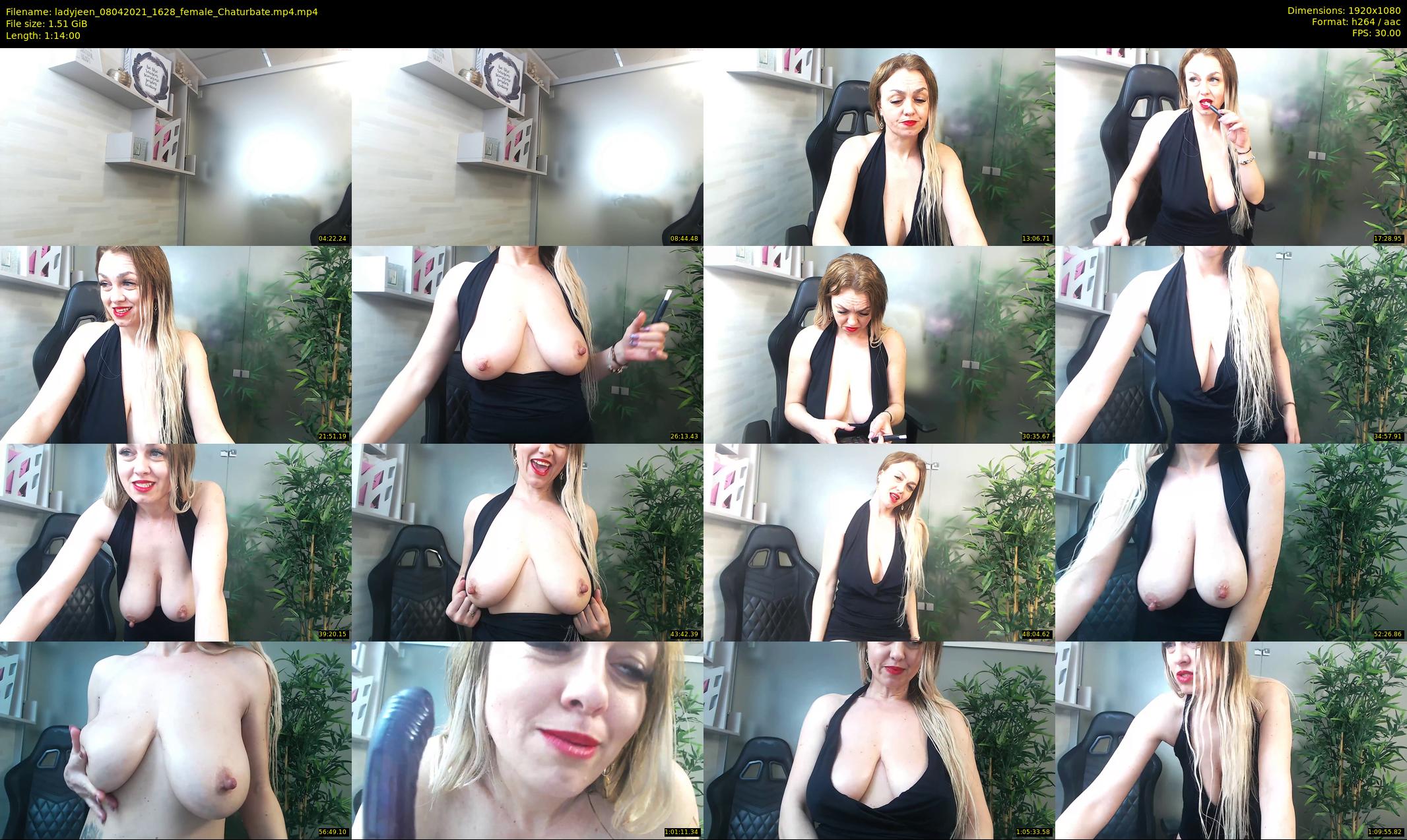 ladyjeen — 74 minute Chaturbate female cam show recording, 1080p, Apr 8, 2021
