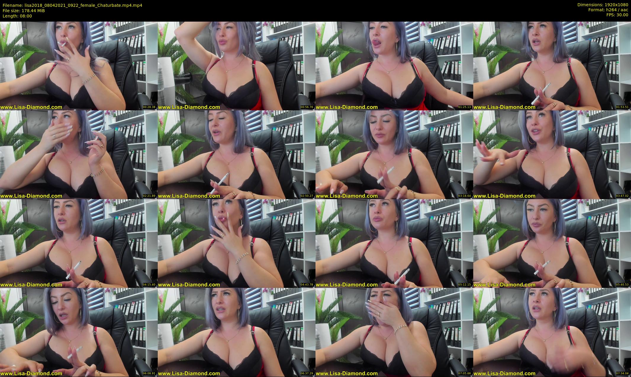 lisa2018 — 8 minute Chaturbate female cam show recording, 1080p, Apr 8, 2021