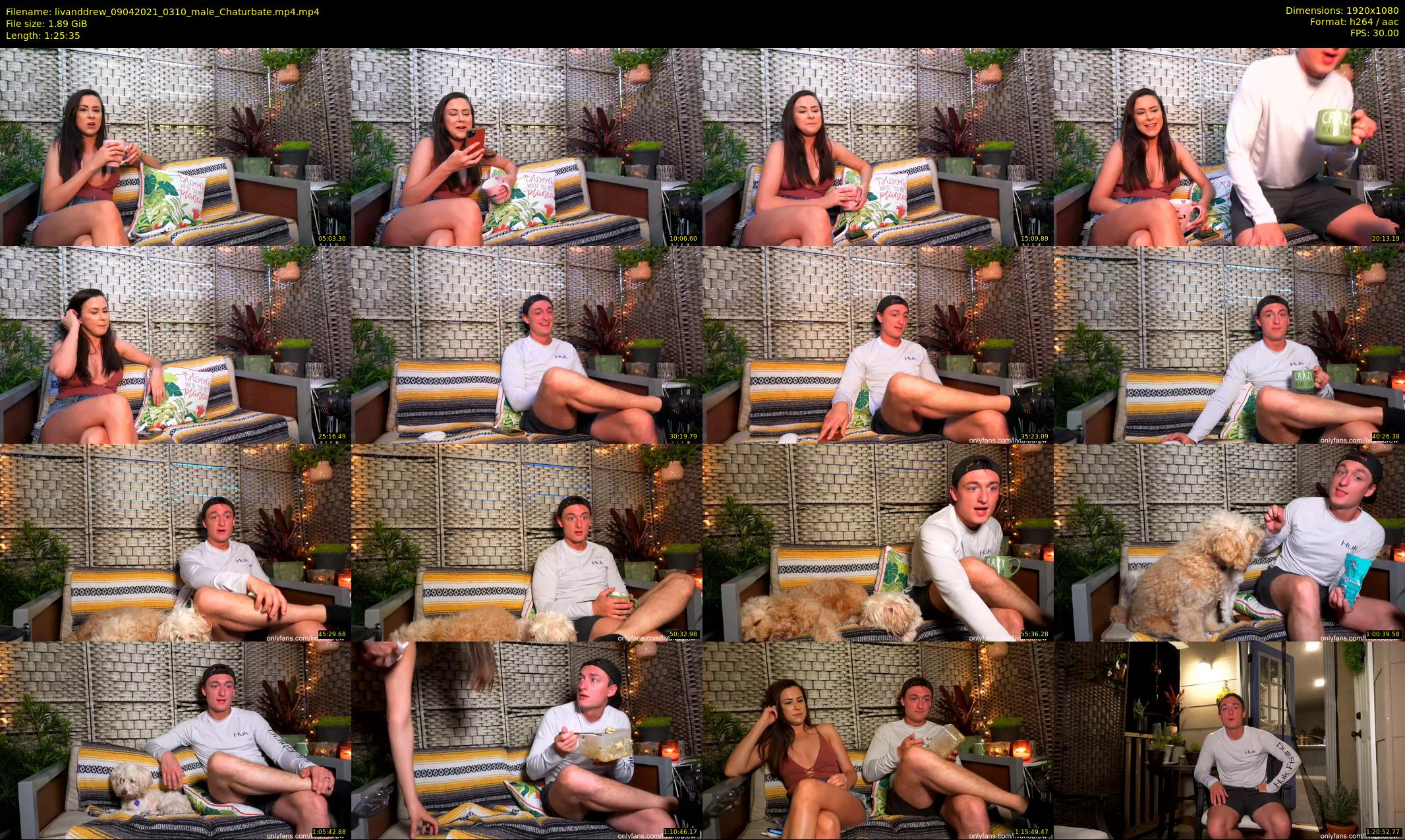 livanddrew — 86 minute Chaturbate couple cam show recording, 1080p, Apr 9, 2021