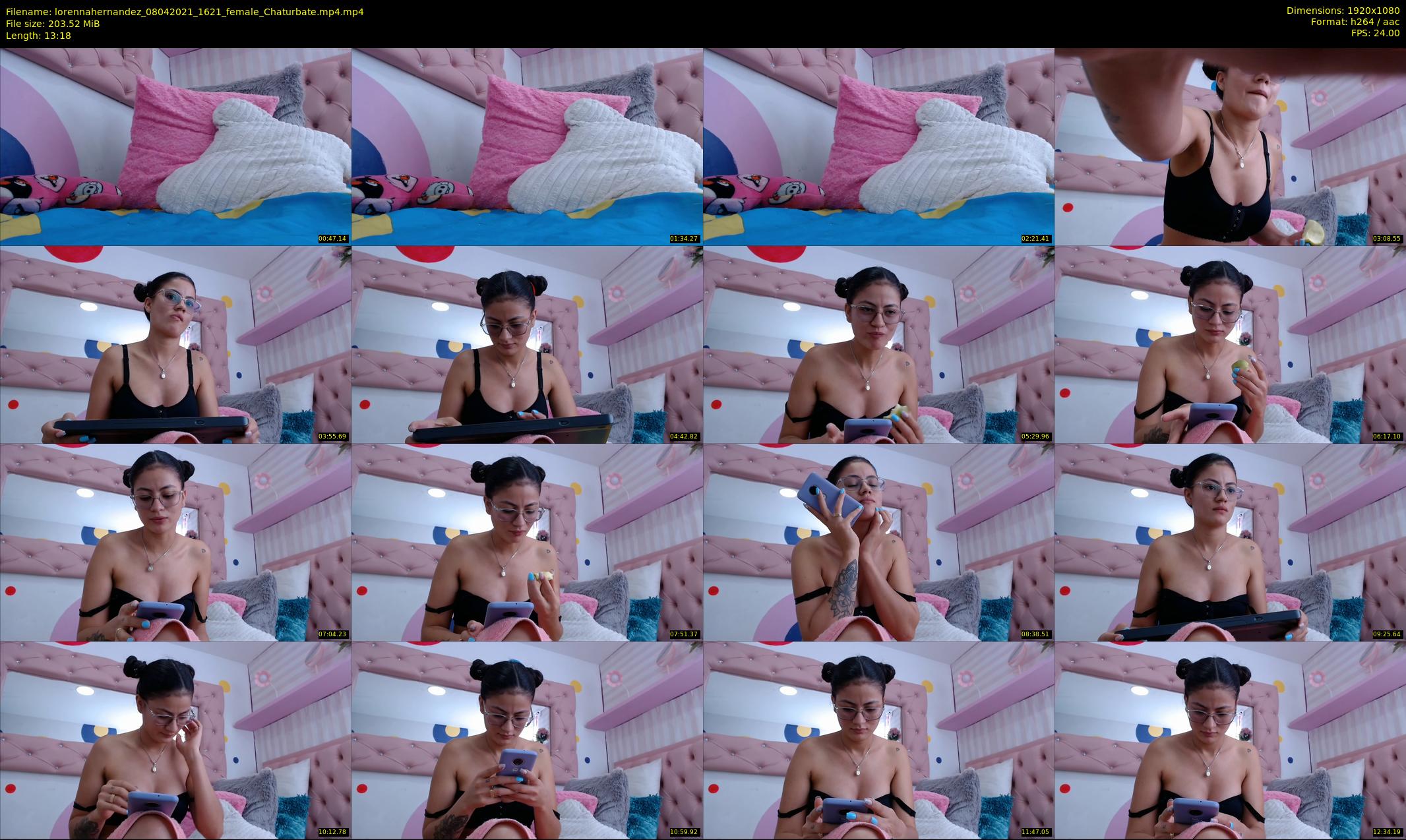 lorennahernandez — 14 minute Chaturbate female cam show recording, 1080p, Apr 8, 2021
