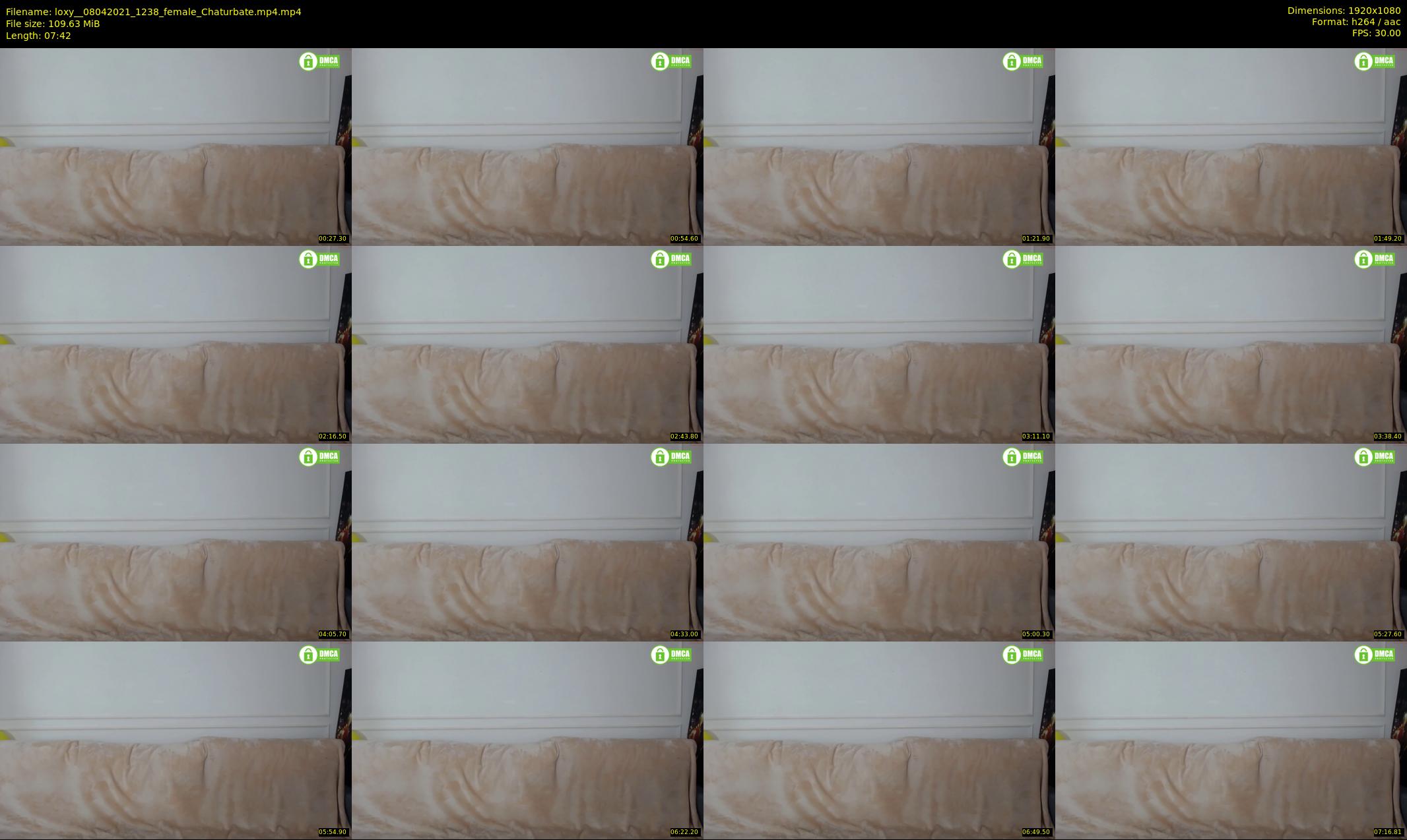 loxy_ — 8 minute Chaturbate female cam show recording, 1080p, Apr 8, 2021
