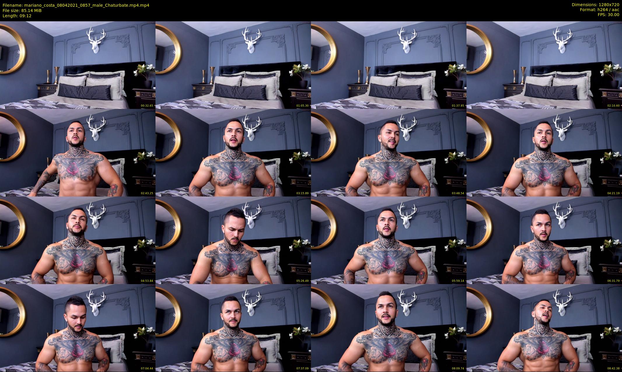 mariano_costa — 10 minute Chaturbate male cam show recording, 720p, Apr 8, 2021