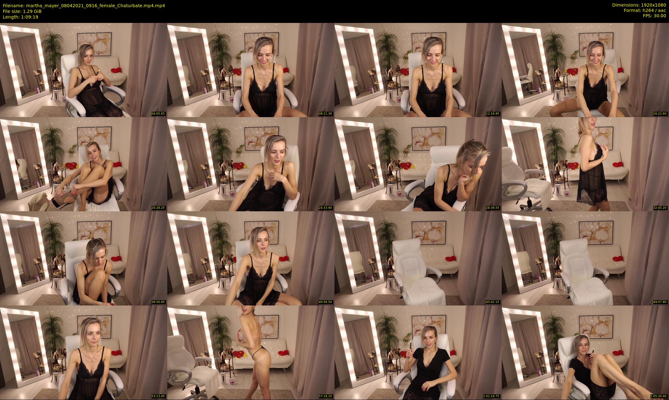 martha_mayer — 70 minute Chaturbate female cam show recording, 1080p, Apr 8, 2021