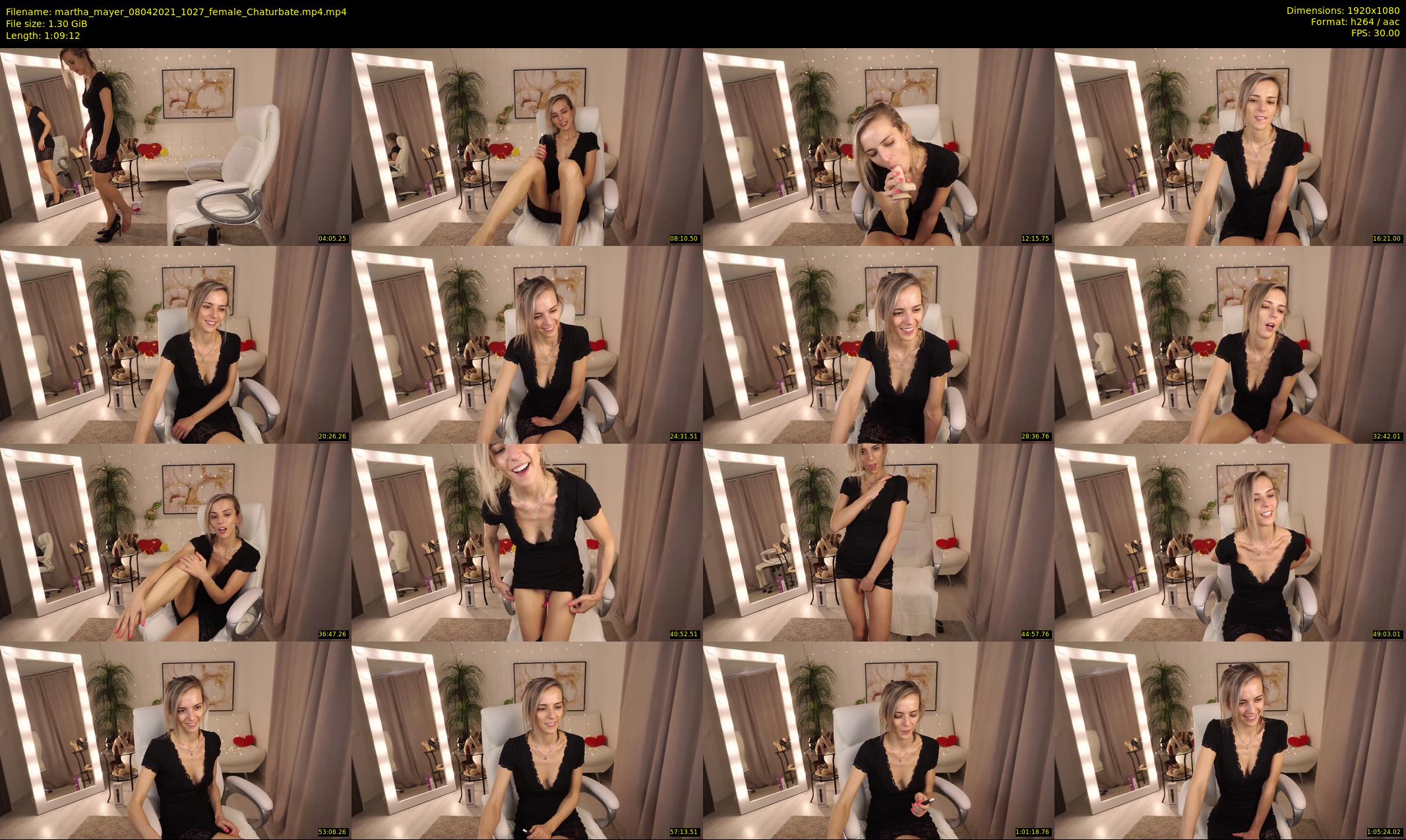 martha_mayer — 70 minute Chaturbate female cam show recording, 1080p, Apr 8, 2021