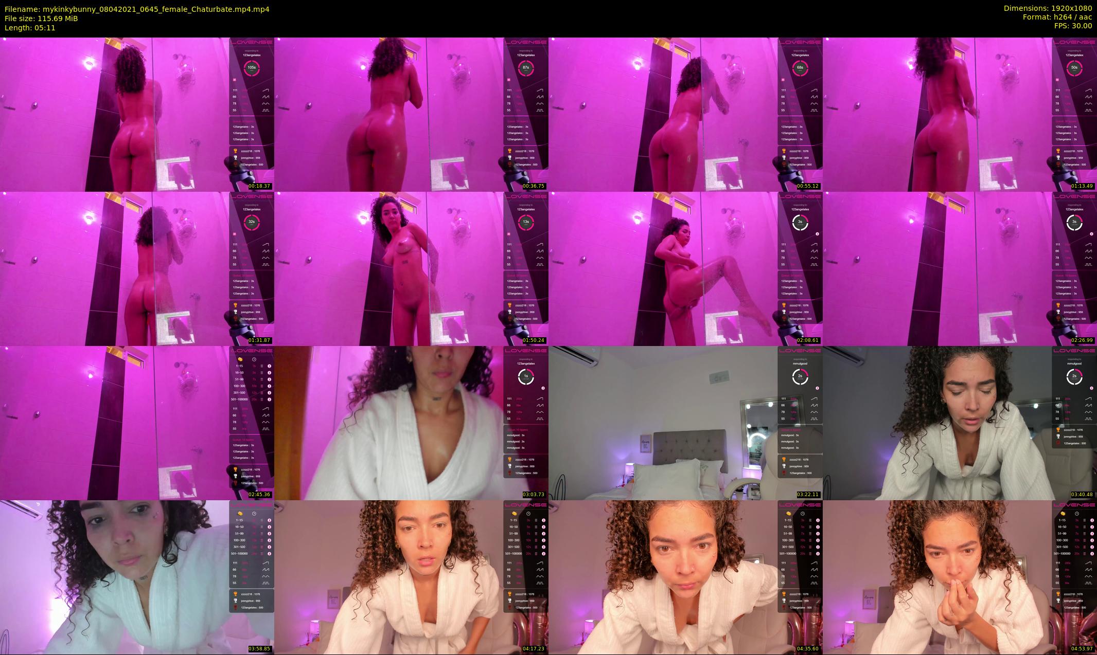 mykinkybunny — 6 minute Chaturbate female cam show recording, 1080p, Apr 8, 2021