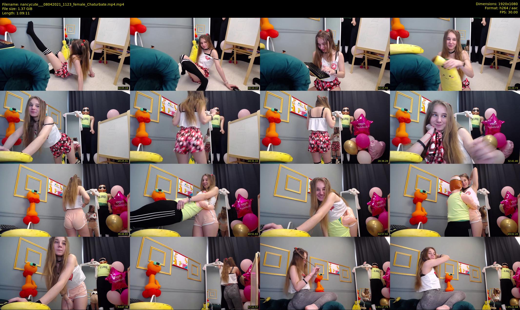 nancycute__ — 70 minute Chaturbate female cam show recording, 1080p, Apr 8, 2021