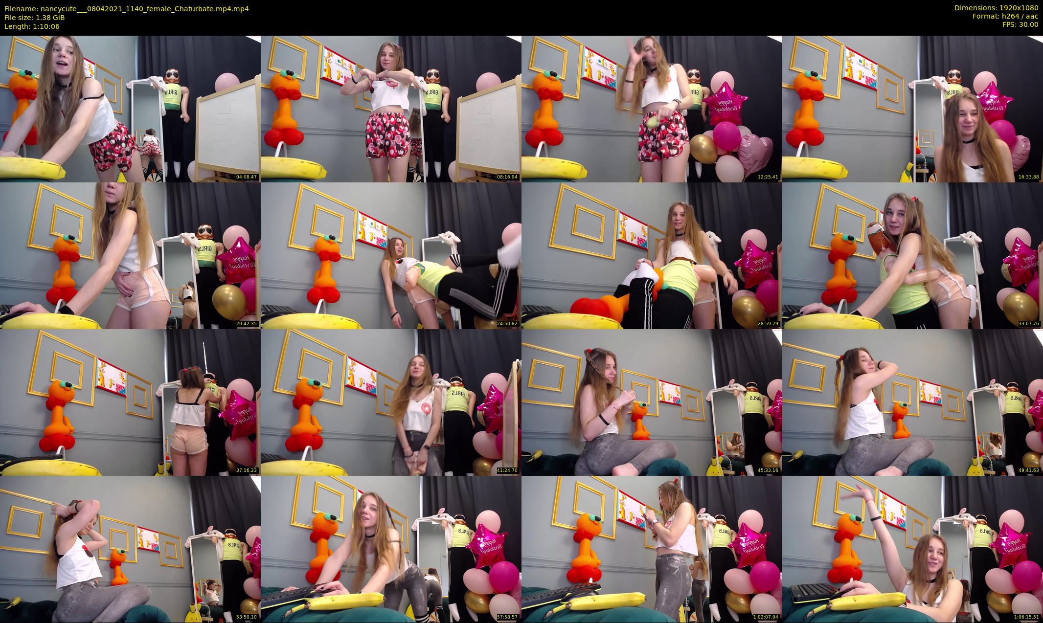 nancycute__ — 71 minute Chaturbate female cam show recording, 1080p, Apr 8, 2021