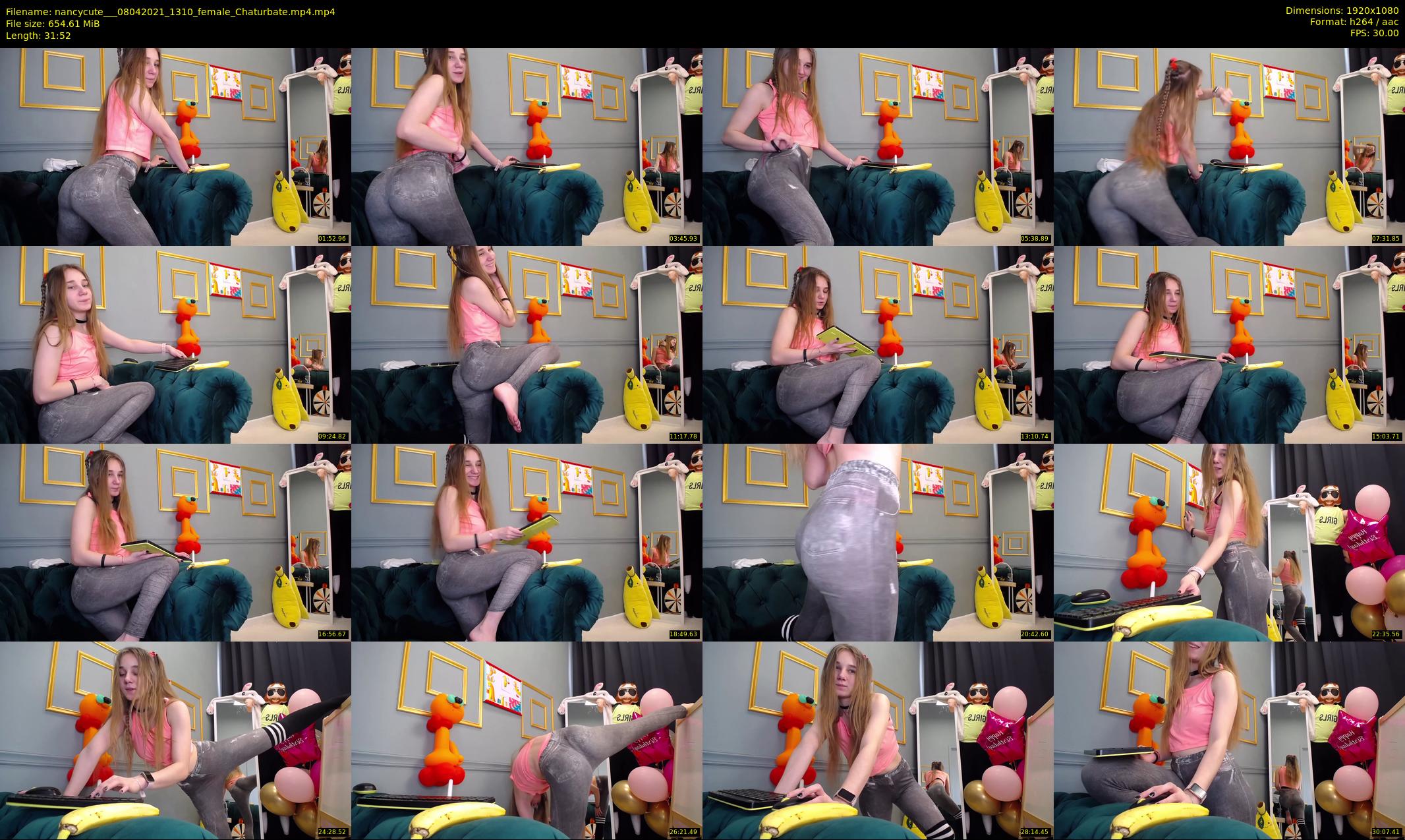 nancycute__ — 32 minute Chaturbate female cam show recording, 1080p, Apr 8, 2021