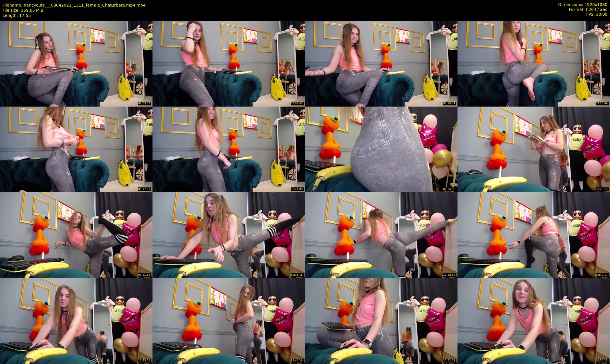 nancycute__ — 18 minute Chaturbate female cam show recording, 1080p, Apr 8, 2021
