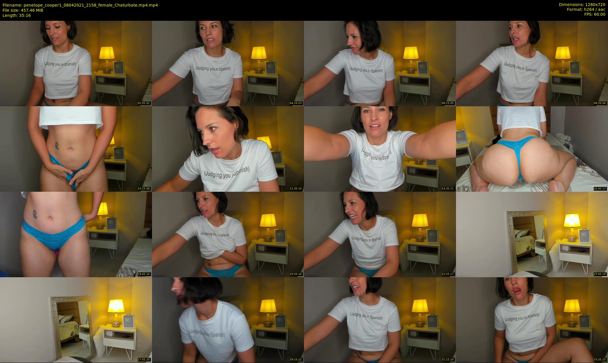 penelope_cooper1 — 36 minute Chaturbate female cam show recording, 720p, Apr 8, 2021