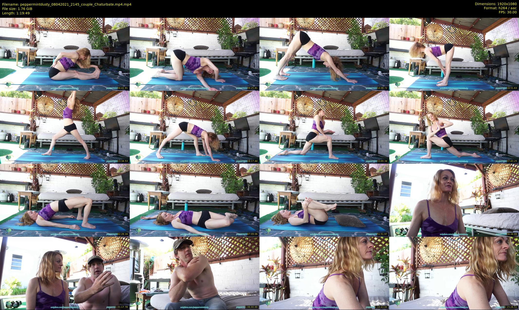 peppermintdusty — 80 minute Chaturbate couple cam show recording, 1080p, Apr 8, 2021
