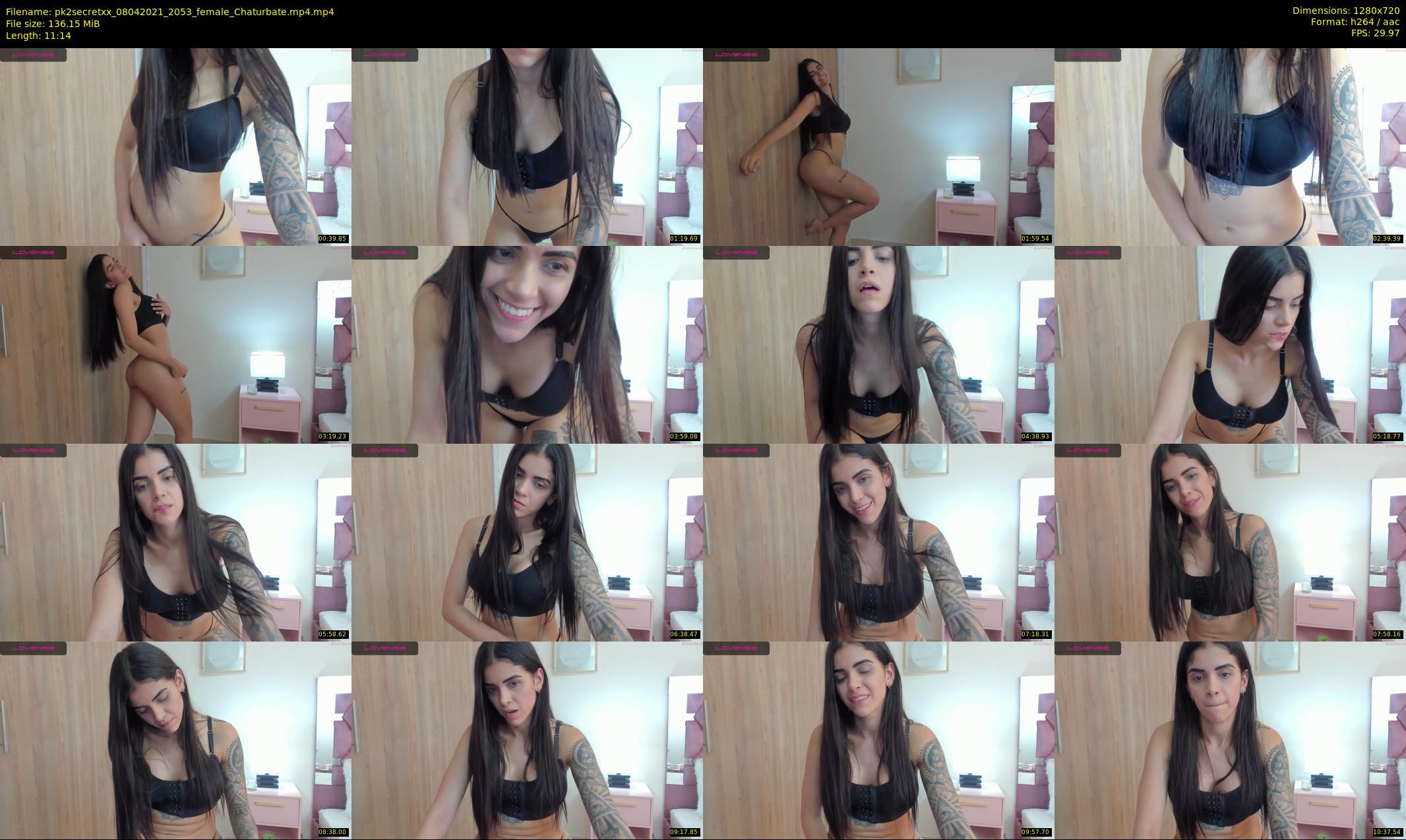 pk2secretxx — 12 minute Chaturbate female cam show recording, 720p, Apr 8, 2021