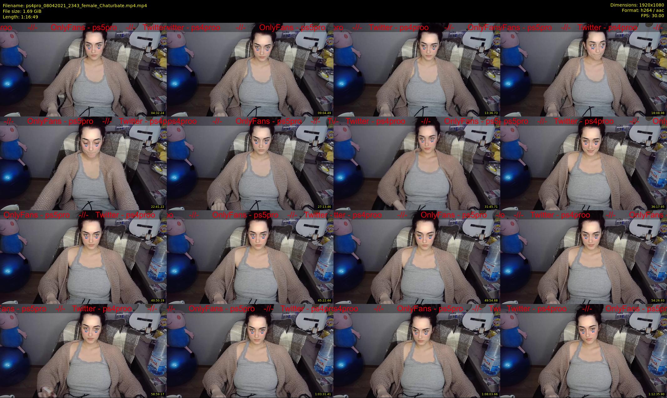 ps4pro — 77 minute Chaturbate female cam show recording, 1080p, Apr 8, 2021