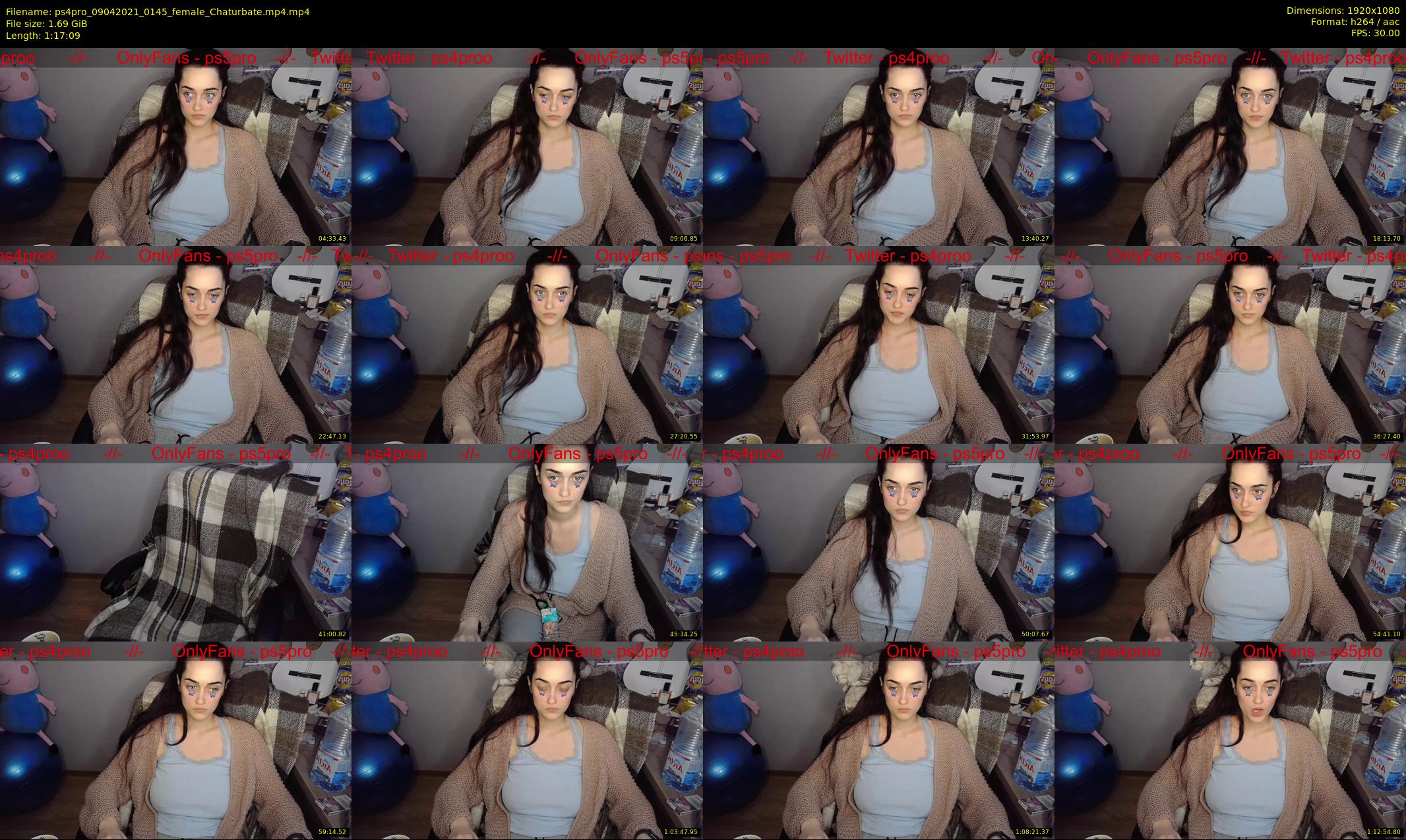 ps4pro — 78 minute Chaturbate female cam show recording, 1080p, Apr 9, 2021
