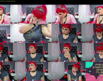 pyrowayne — 33 minute Chaturbate female cam show recording, 720p, Apr 9, 2021