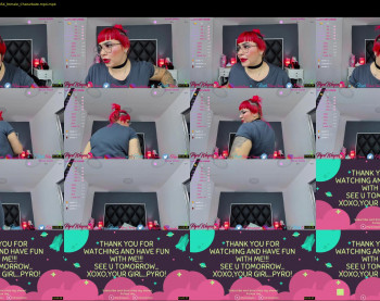 pyrowayne — 20 minute Chaturbate female cam show recording, 720p, Apr 9, 2021
