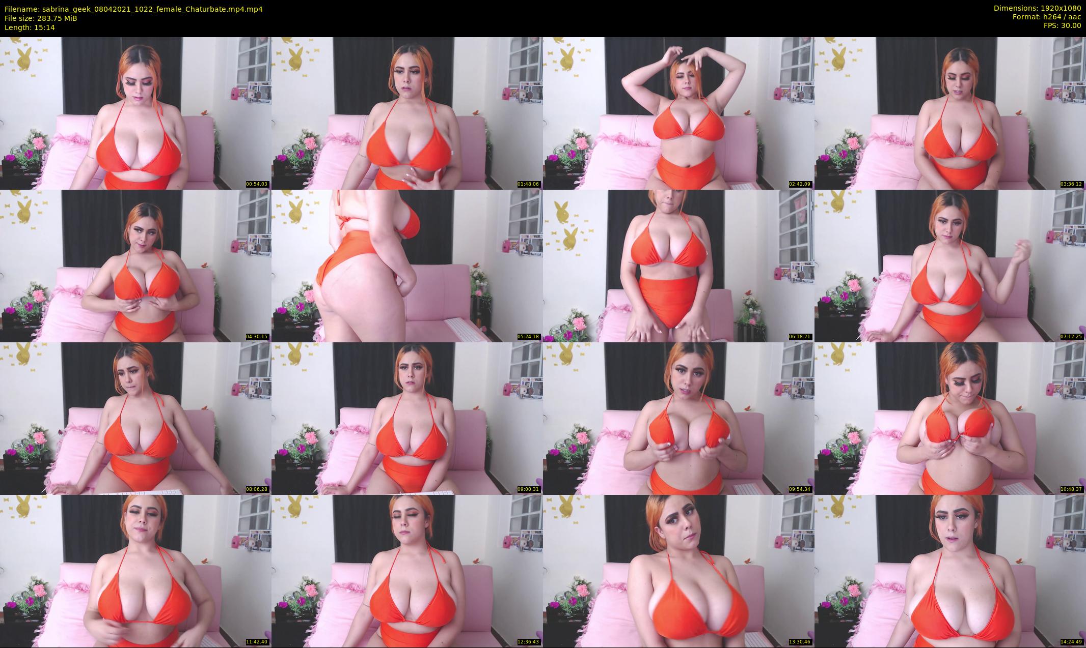 sabrina_geek — 16 minute Chaturbate female cam show recording, 1080p, Apr 8, 2021