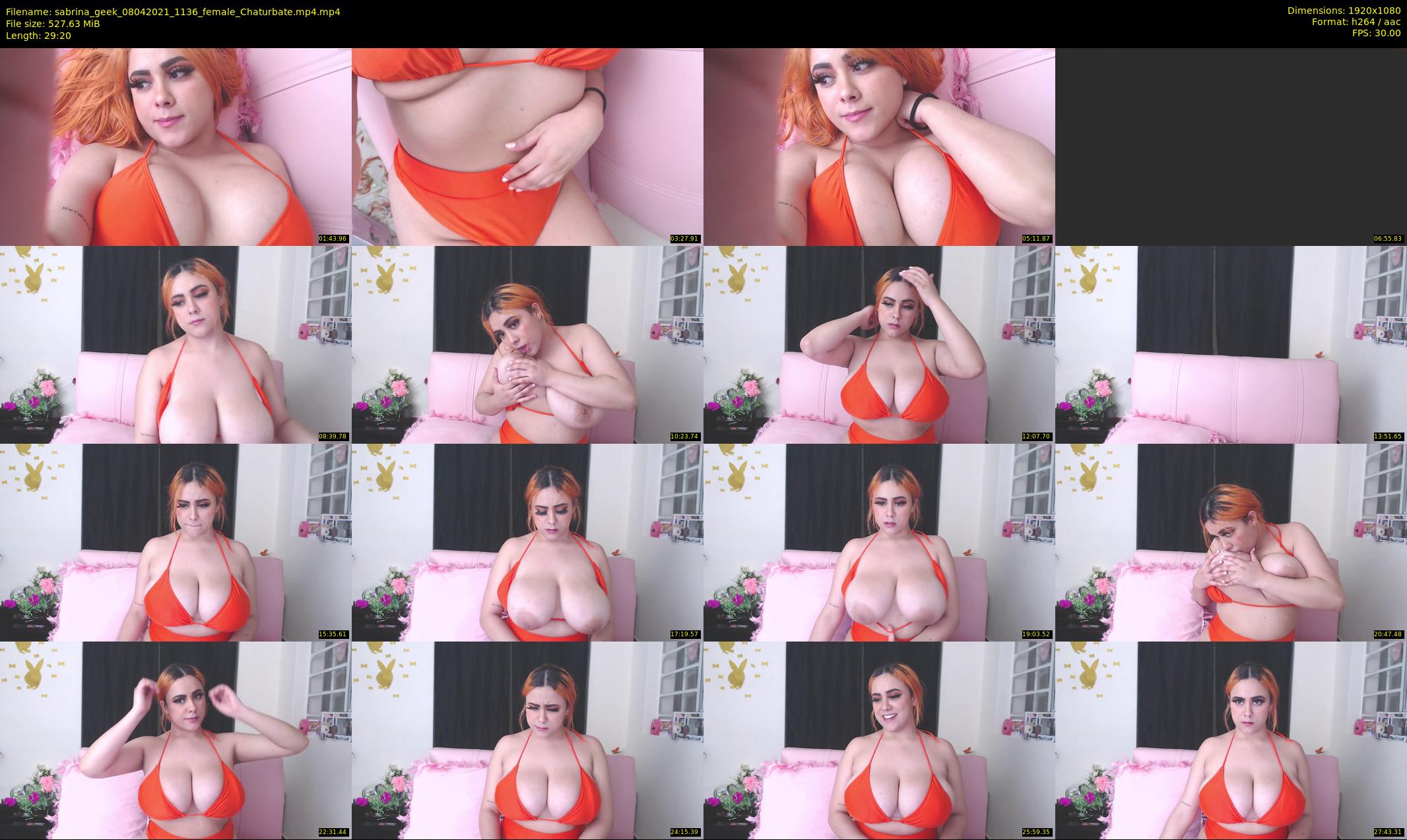 sabrina_geek — 30 minute Chaturbate female cam show recording, 1080p, Apr 8, 2021
