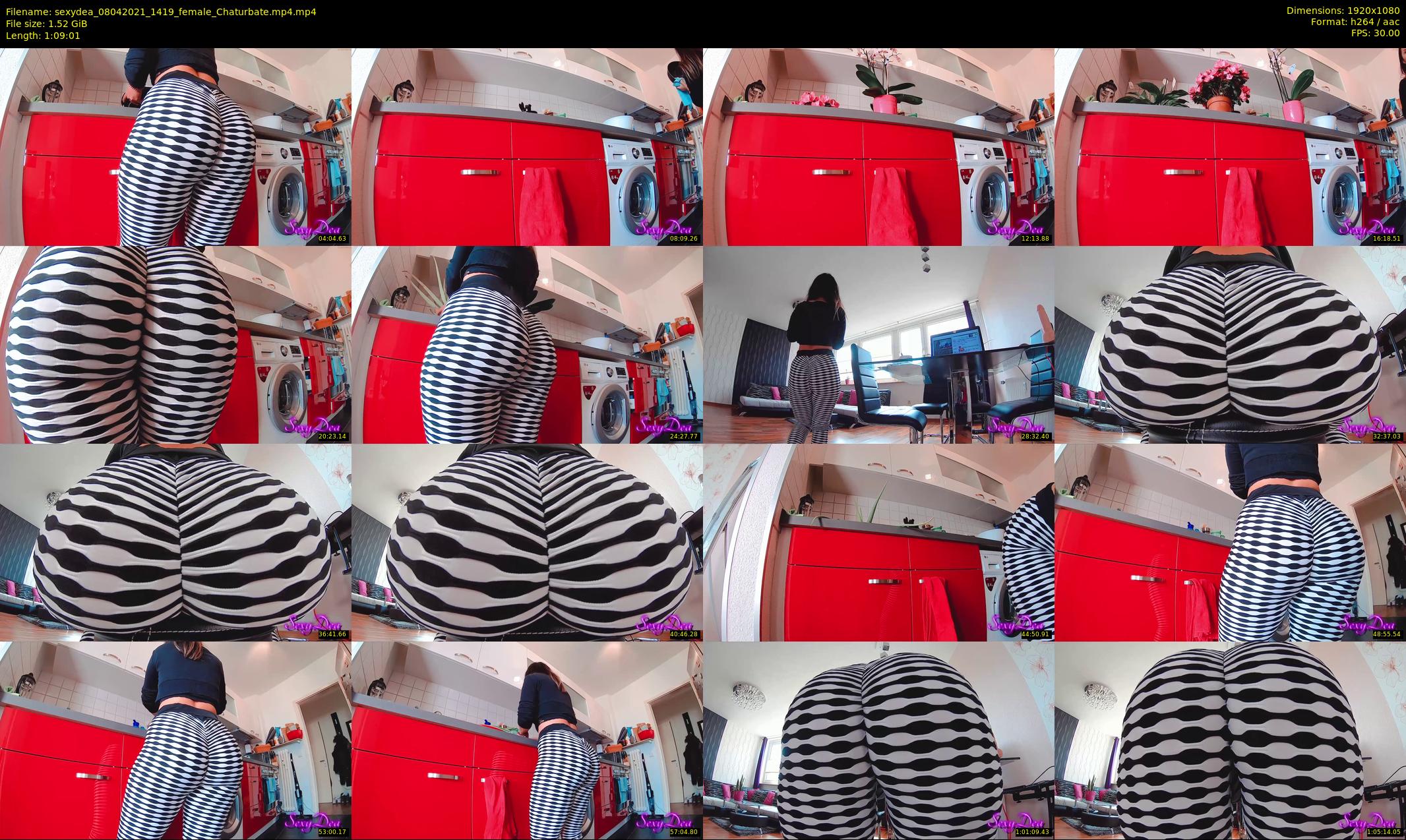 sexydea — 70 minute Chaturbate female cam show recording, 1080p, Apr 8, 2021