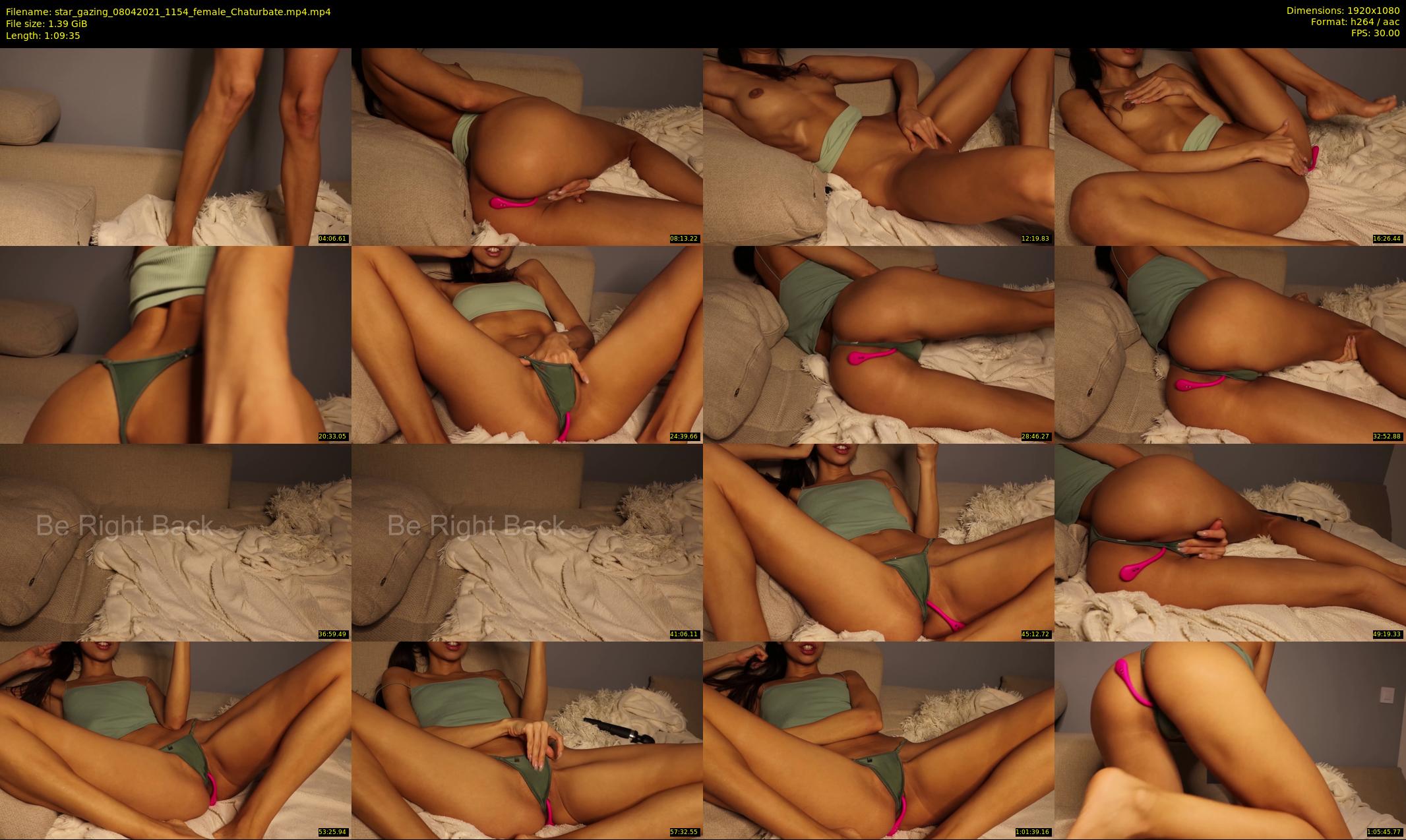 star_gazing — 70 minute Chaturbate female cam show recording, 1080p, Apr 8, 2021