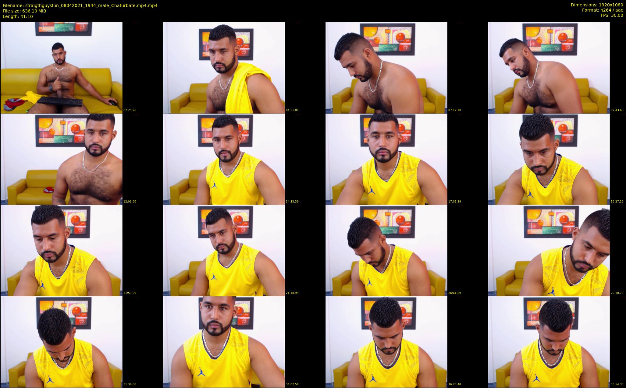 straigthguysfun — 42 minute Chaturbate male cam show recording, 1080p, Apr 8, 2021