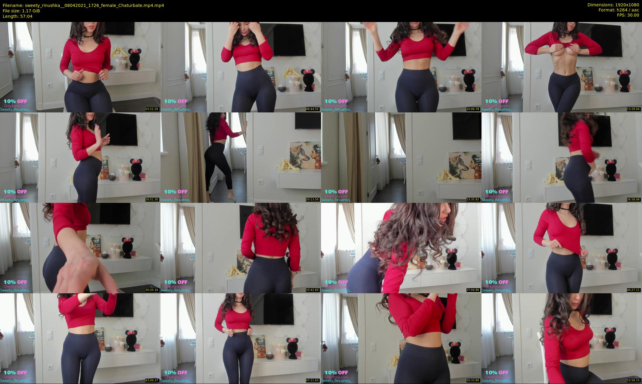 sweety_rinushka_ — 58 minute Chaturbate female cam show recording, 1080p, Apr 8, 2021