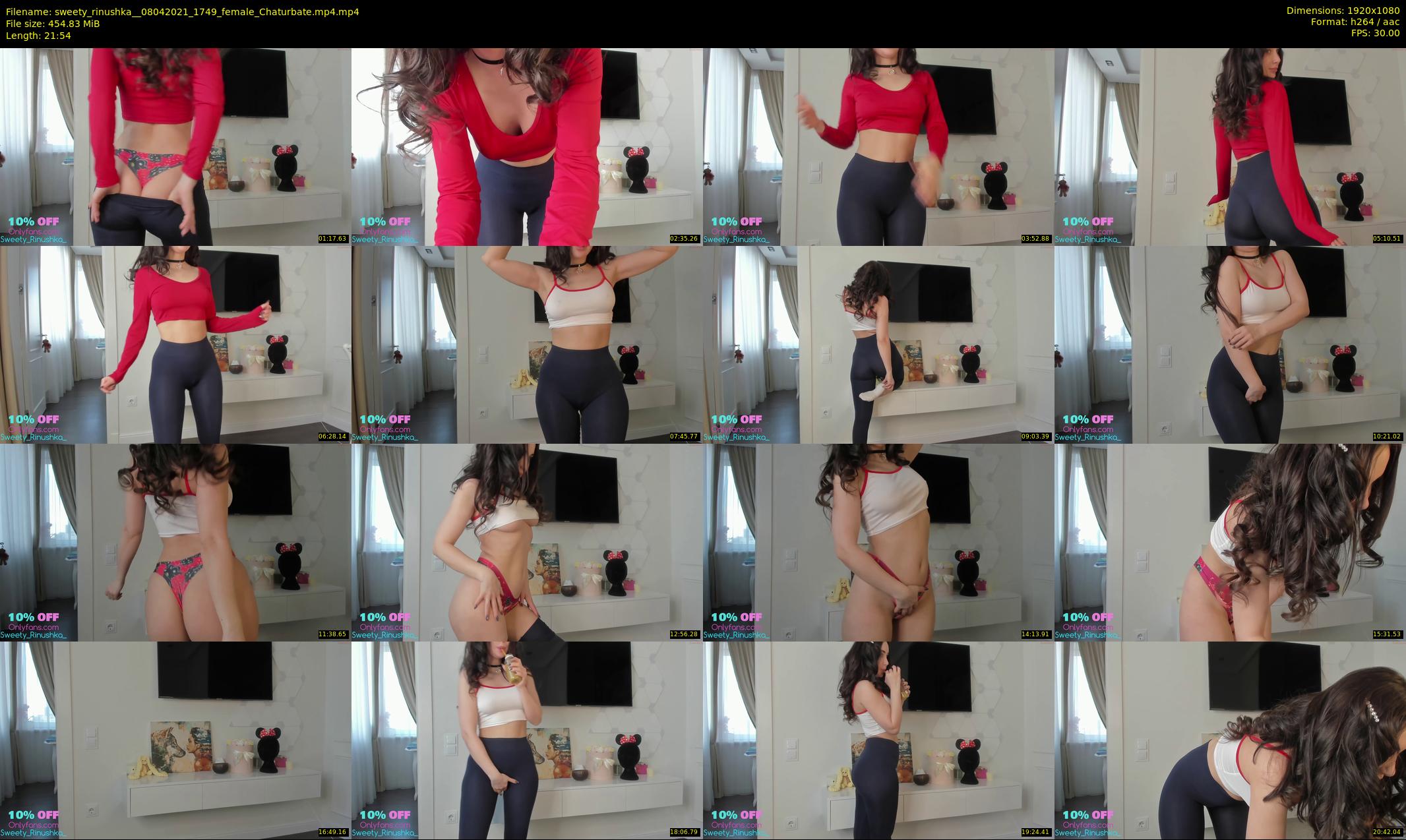 sweety_rinushka_ — 22 minute Chaturbate female cam show recording, 1080p, Apr 8, 2021
